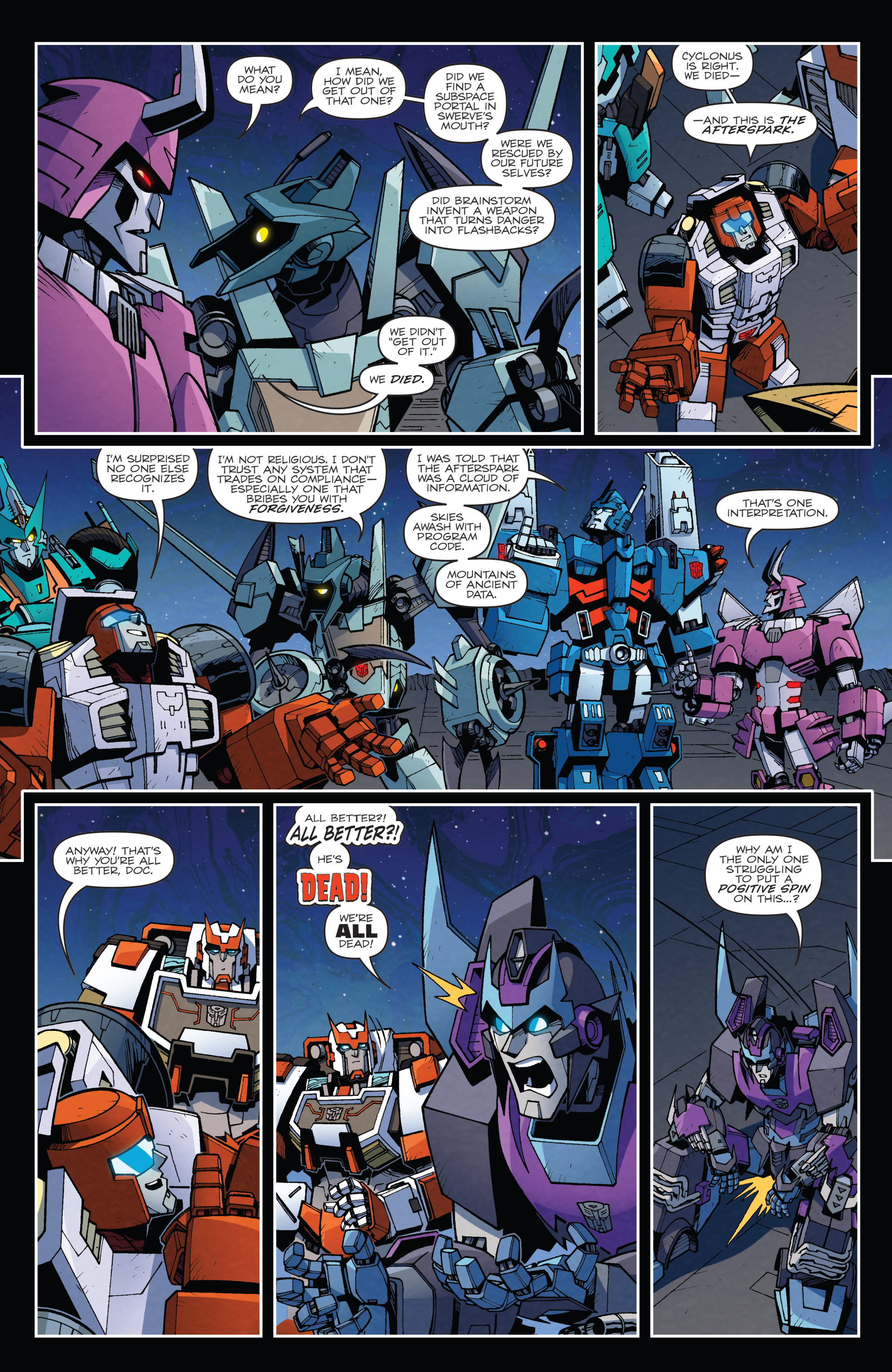 Read online The Transformers: Lost Light comic -  Issue #16 - 12