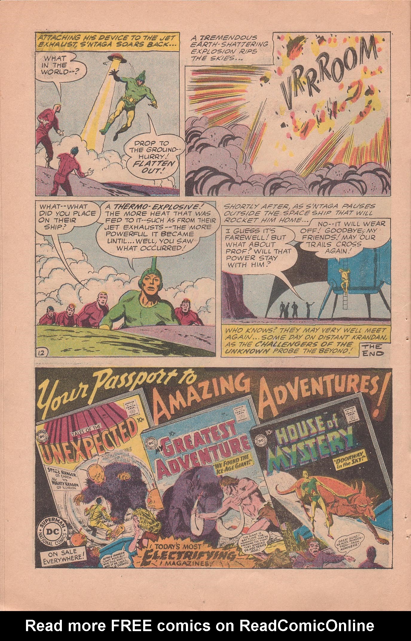 Read online Challengers of the Unknown (1958) comic -  Issue #12 - 14