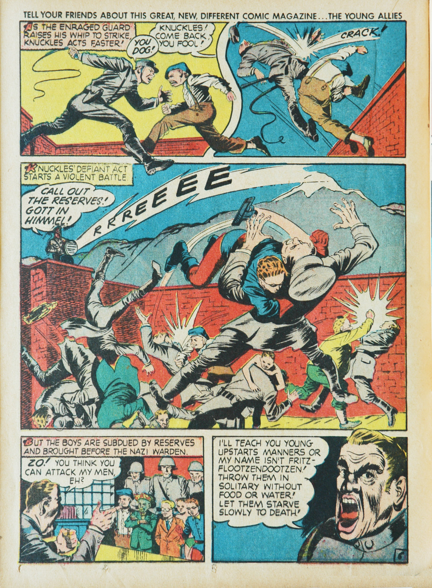 Read online Young Allies Comics comic -  Issue #1 - 38