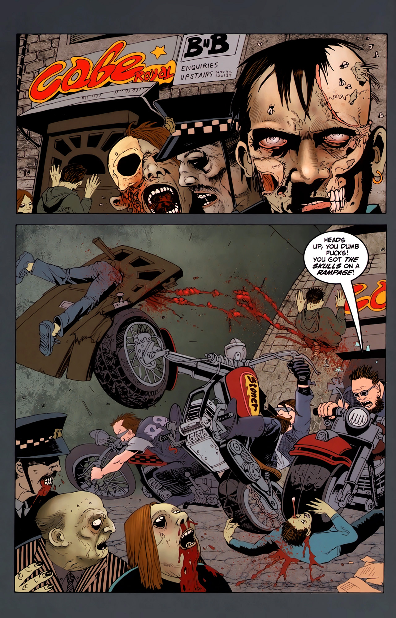 Read online The Dead: Kingdom of Flies comic -  Issue #4 - 9