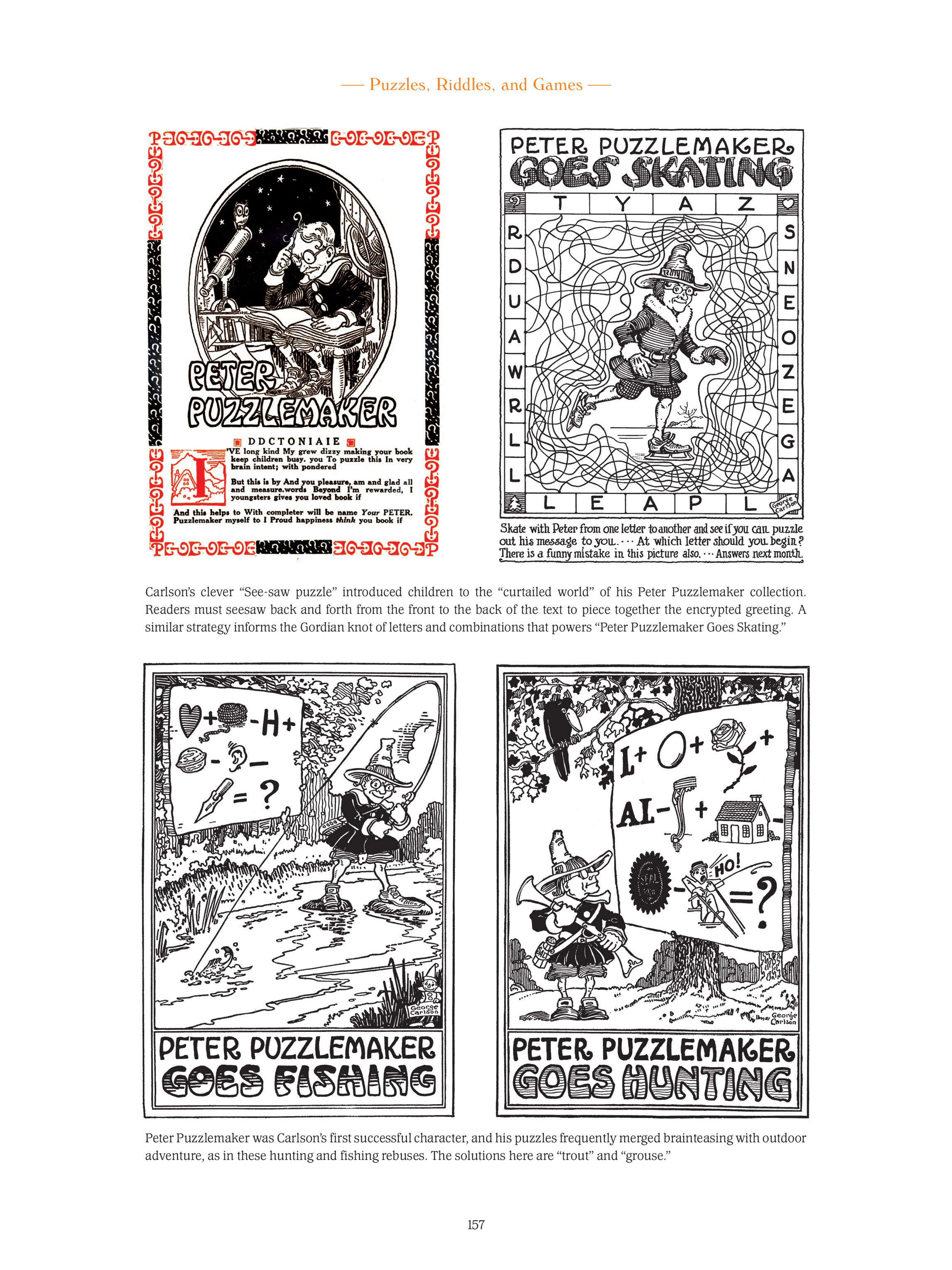 Read online Perfect Nonsense: The Chaotic Comics and Goofy Games of George Carlson comic -  Issue # TPB (Part 2) - 55