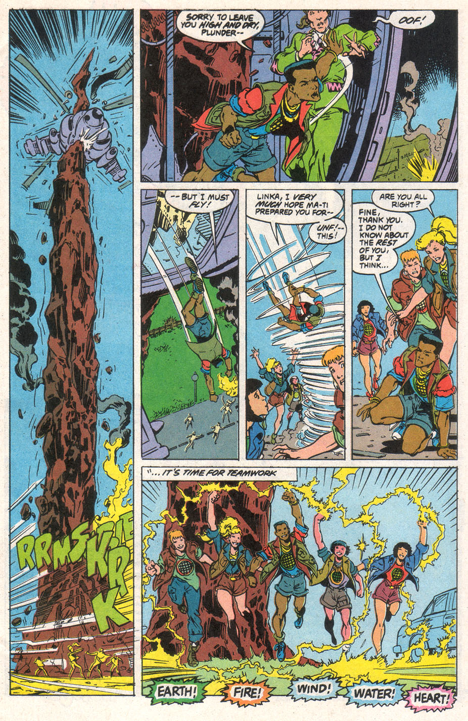 Captain Planet and the Planeteers 12 Page 9