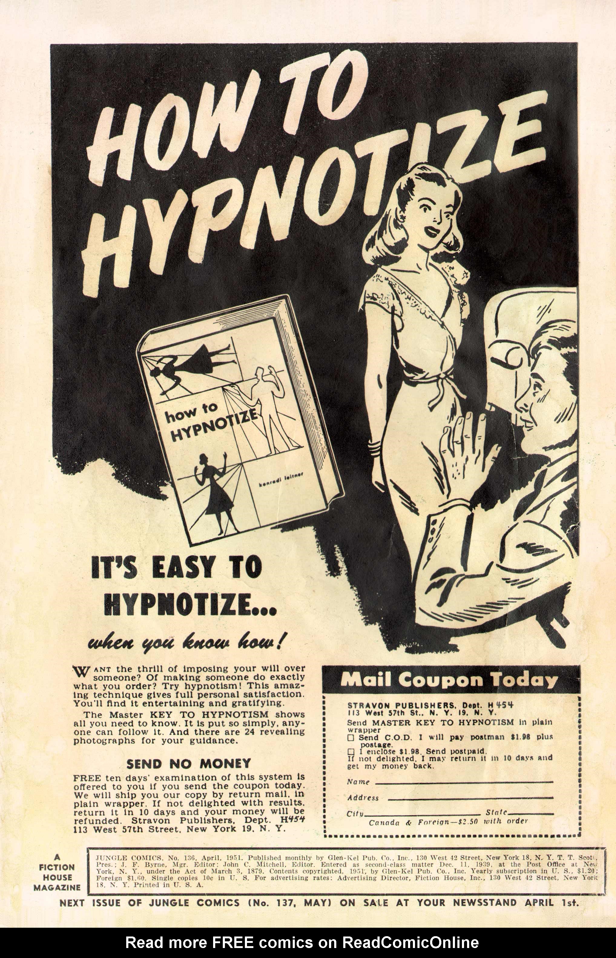 Read online Jungle Comics comic -  Issue #136 - 3