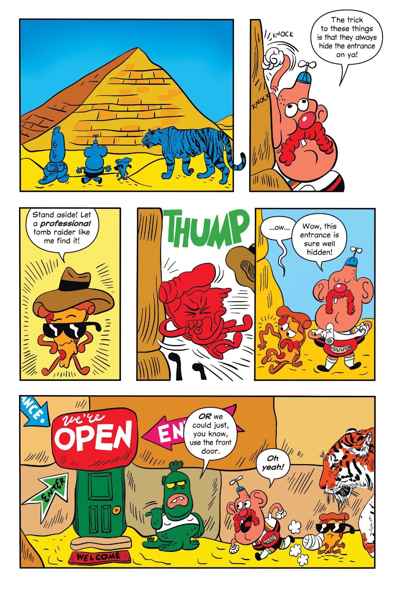 Read online Uncle Grandpa and the Time Casserole comic -  Issue # TPB - 82