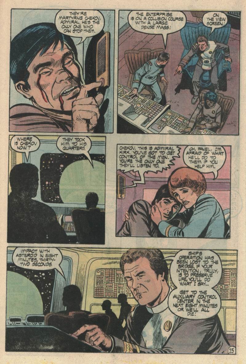 Read online Star Trek (1984) comic -  Issue #19 - 16