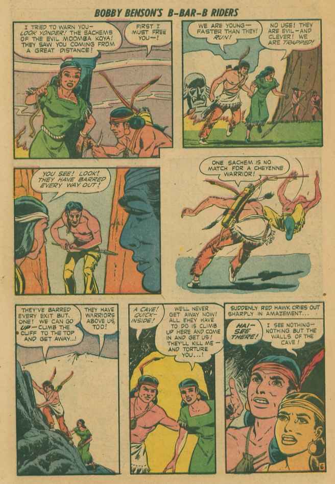 Read online Bobby Benson's B-Bar-B Riders comic -  Issue #13 - 24