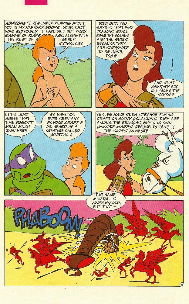 Read online Teenage Mutant Ninja Turtles Presents: Donatello and Leatherhead comic -  Issue #3 - 9