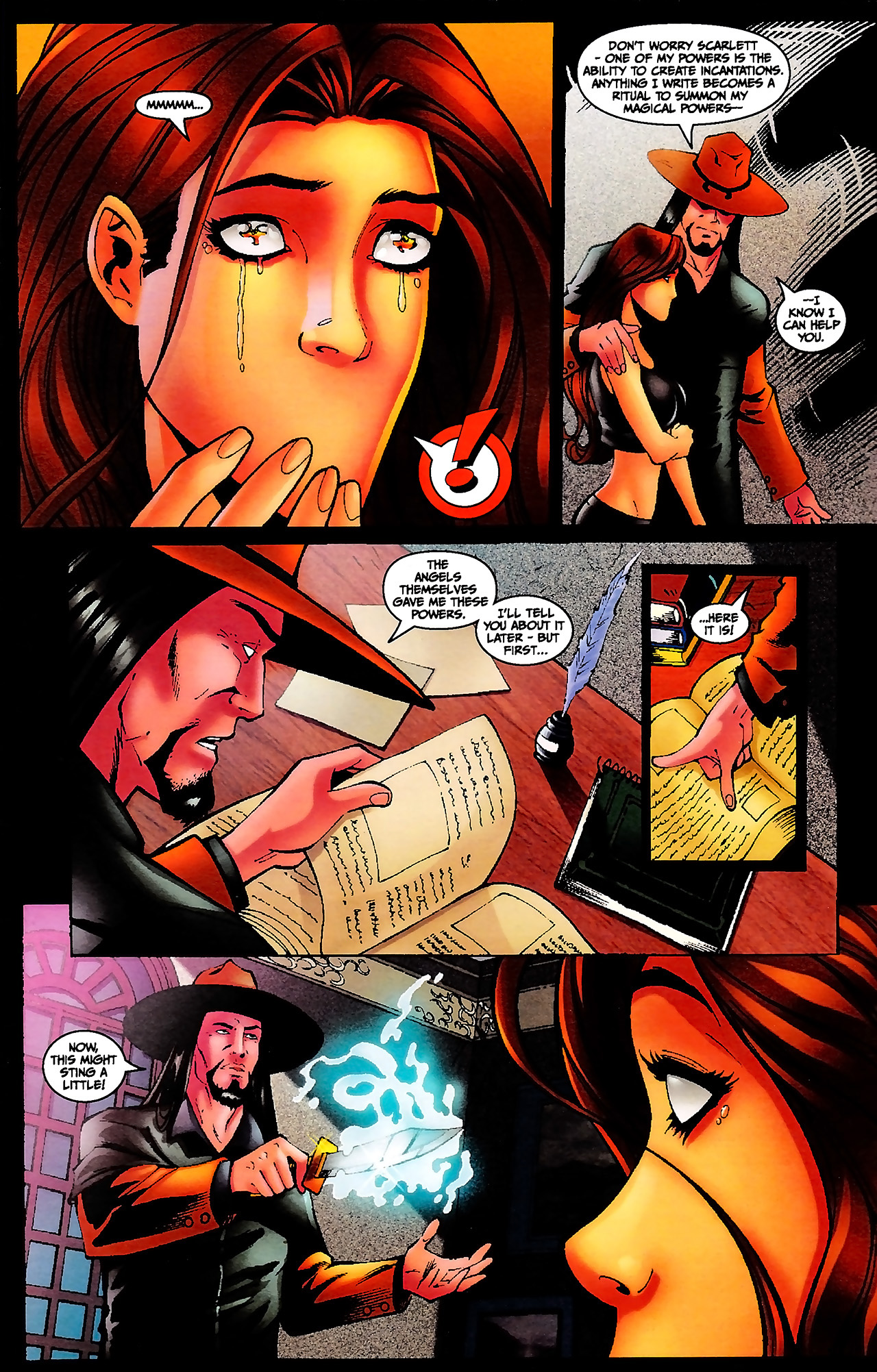 Read online Scarlett's Curse comic -  Issue #5 - 14