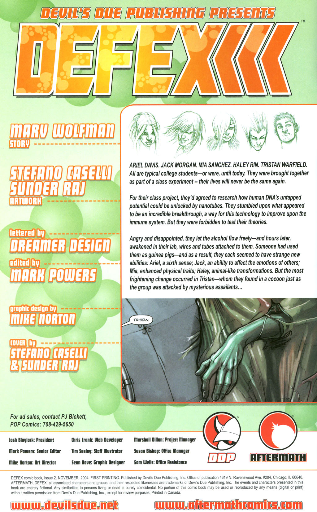 Read online Defex comic -  Issue #2 - 2