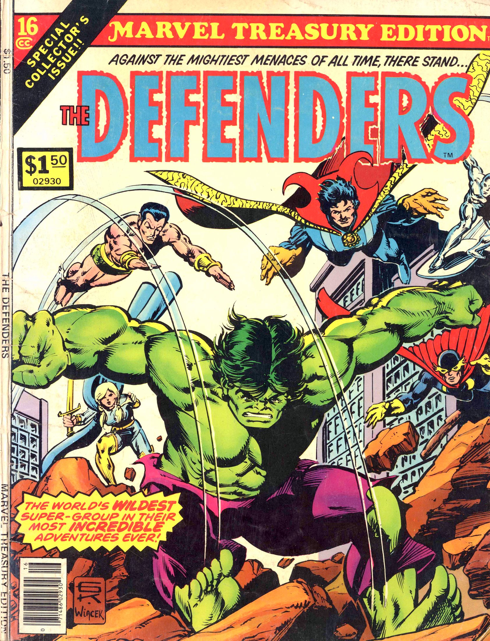 Read online Marvel Treasury Edition comic -  Issue #16 - 1