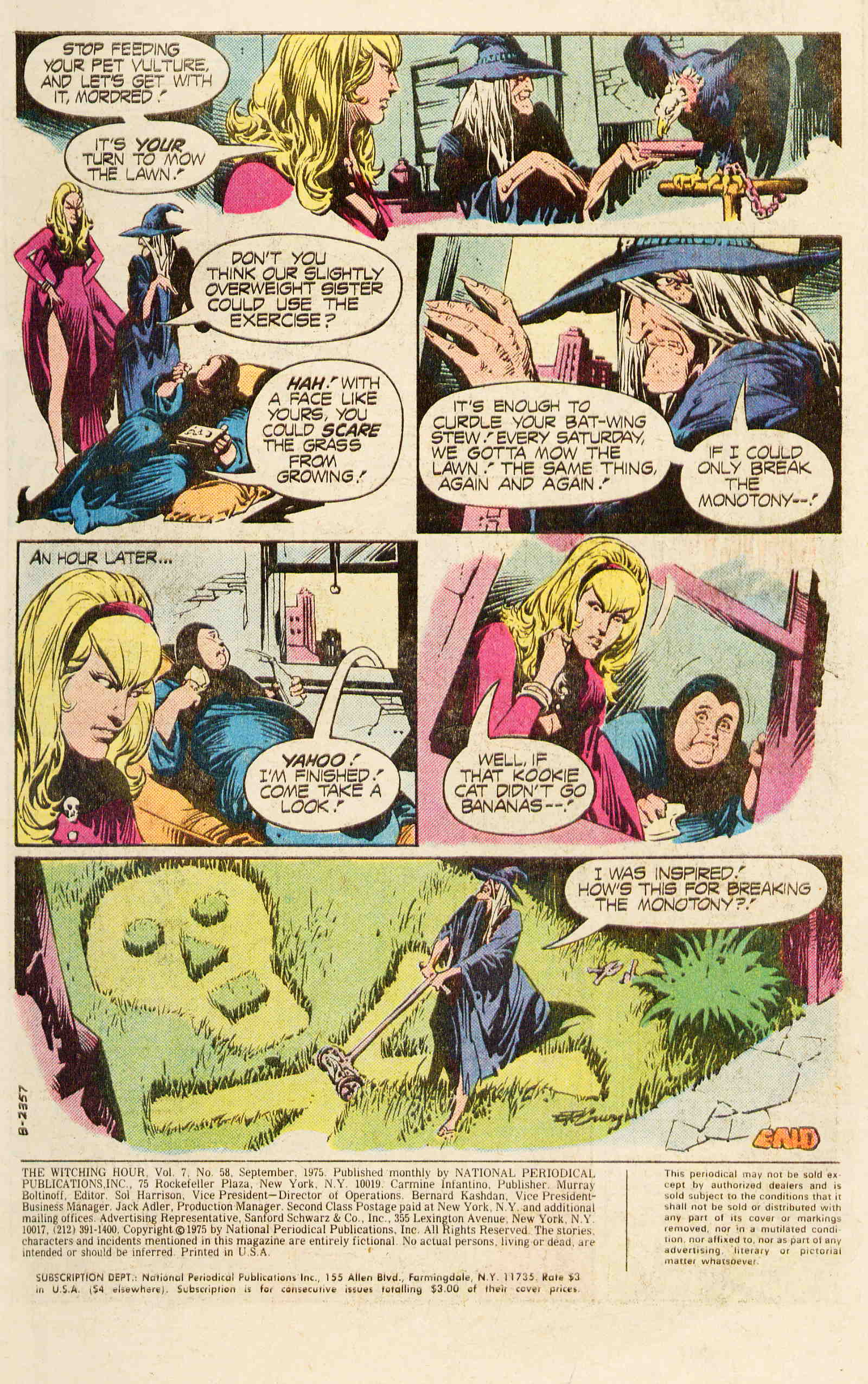 Read online The Witching Hour (1969) comic -  Issue #58 - 2