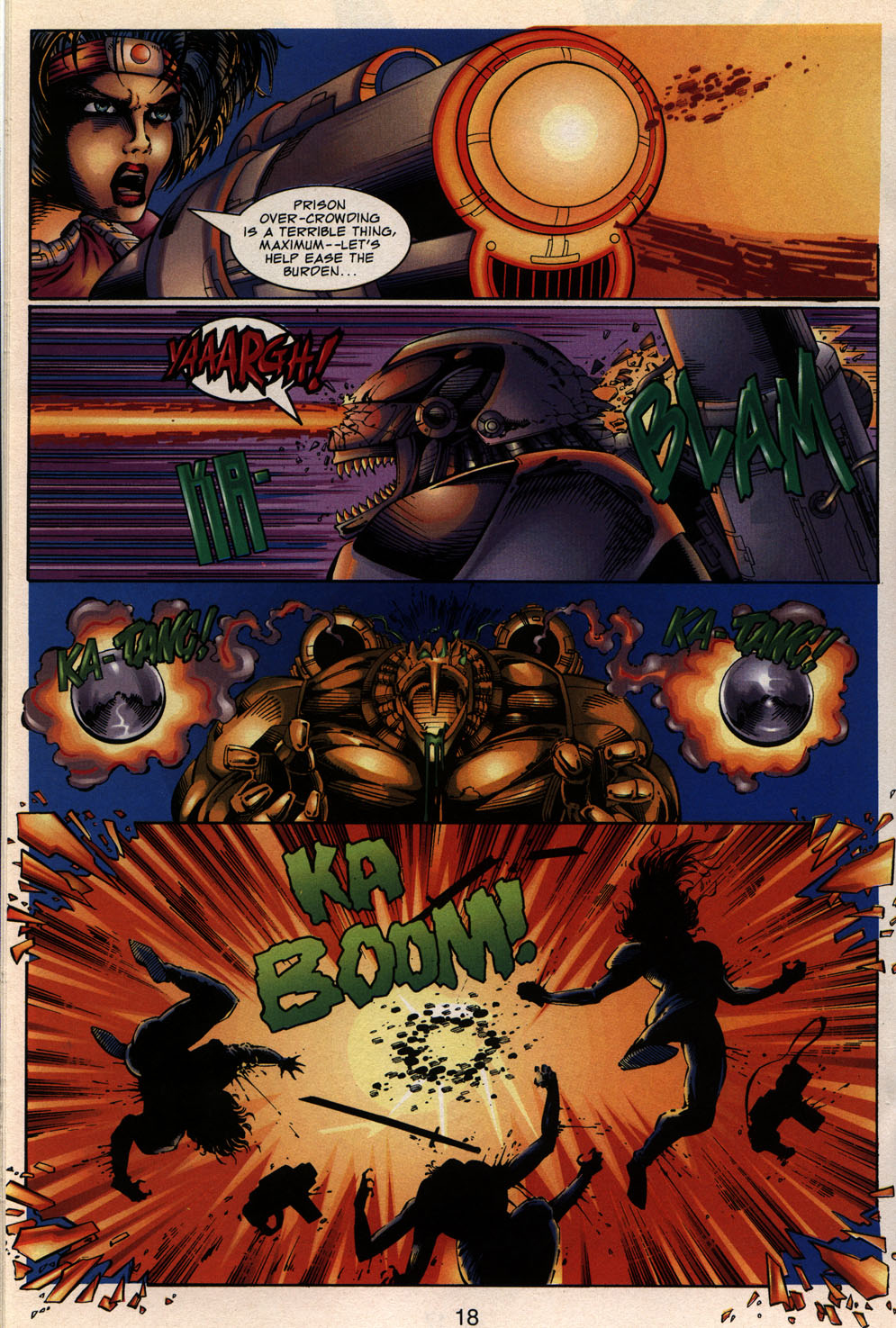 Read online Bloodstrike (1993) comic -  Issue #20 - 24