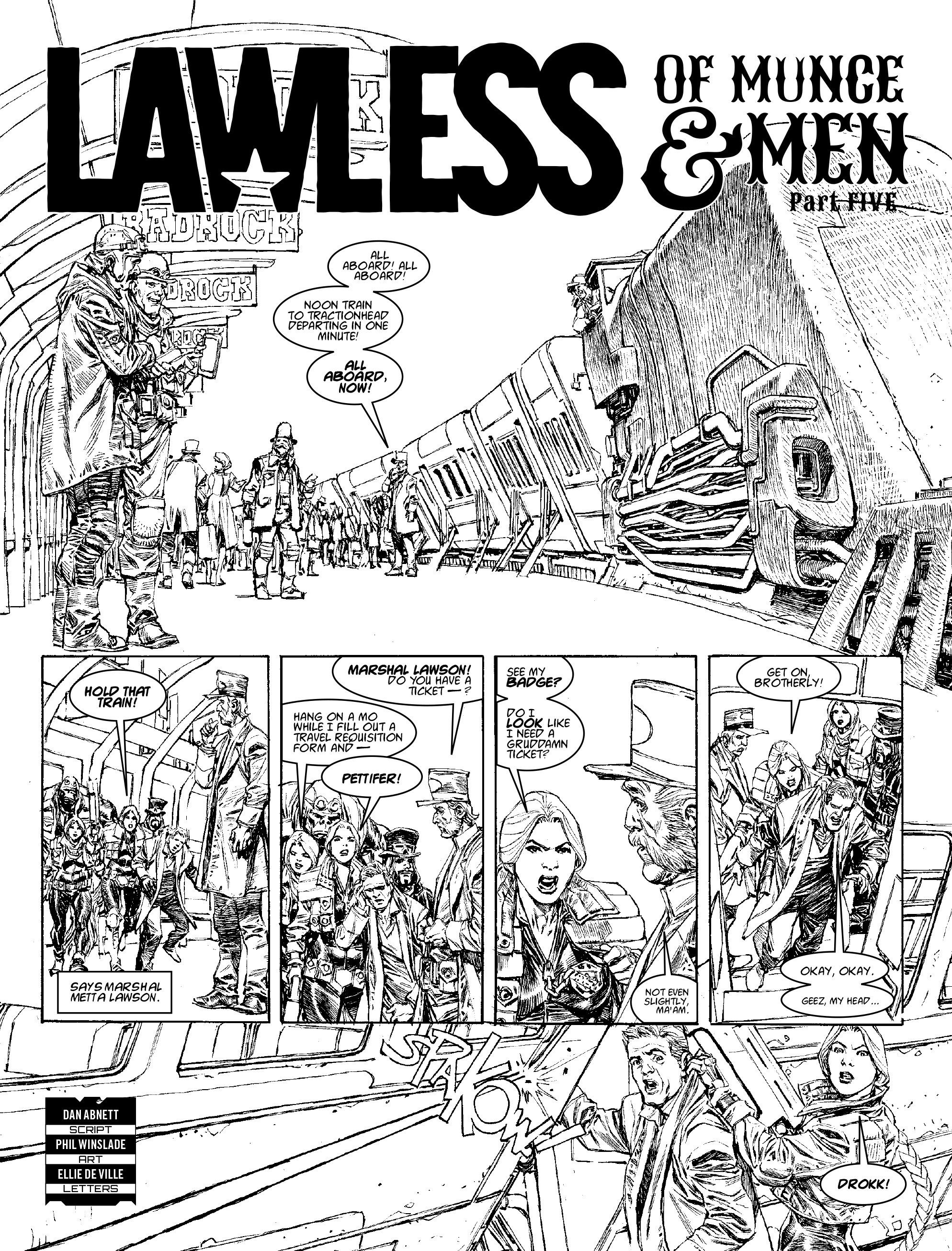 Read online Judge Dredd Megazine (Vol. 5) comic -  Issue #375 - 40