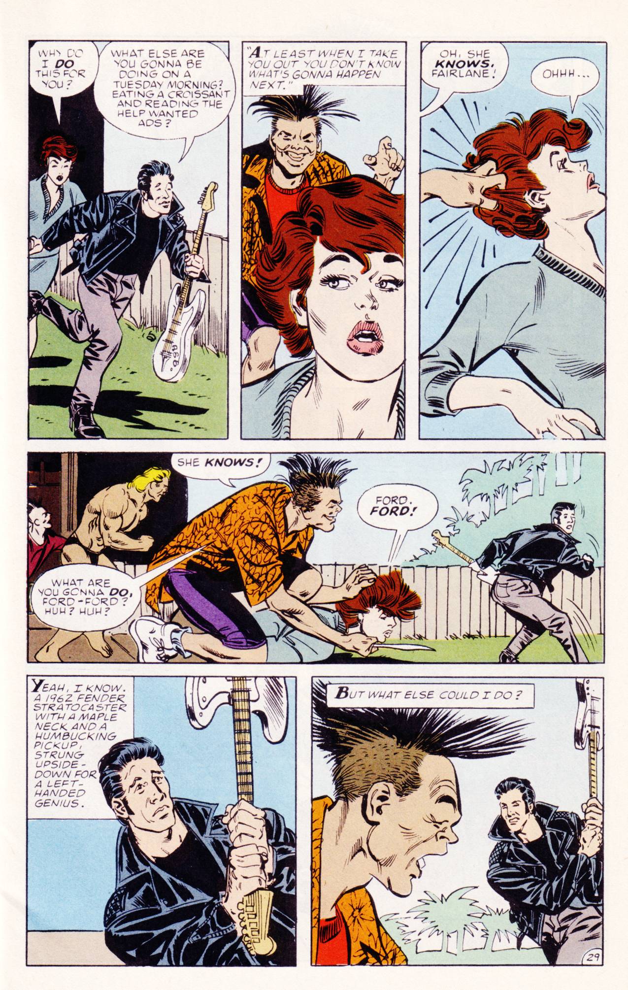 Read online The Adventures Of Ford Fairlane comic -  Issue #4 - 30
