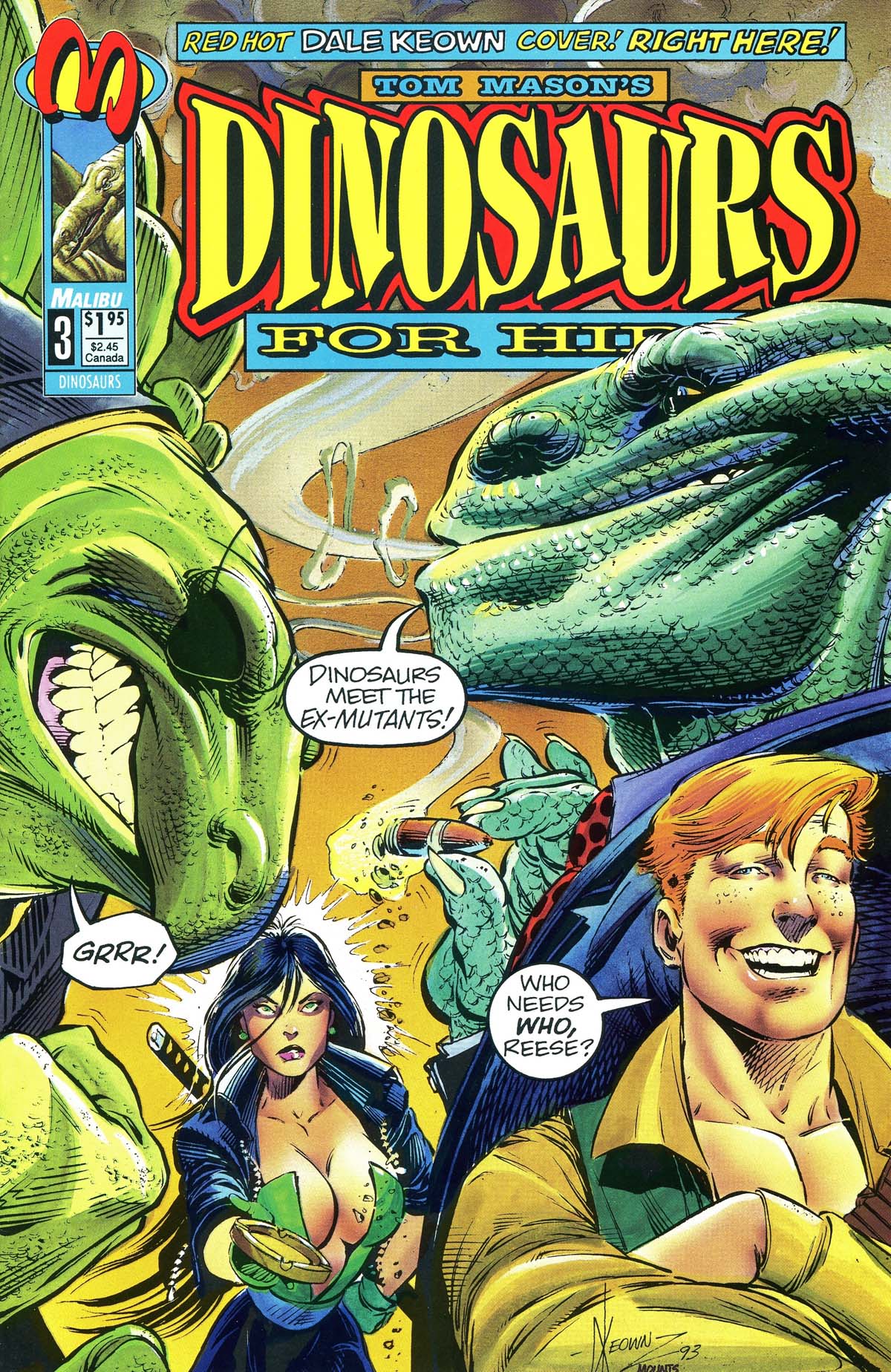 Read online Dinosaurs For Hire comic -  Issue #3 - 1