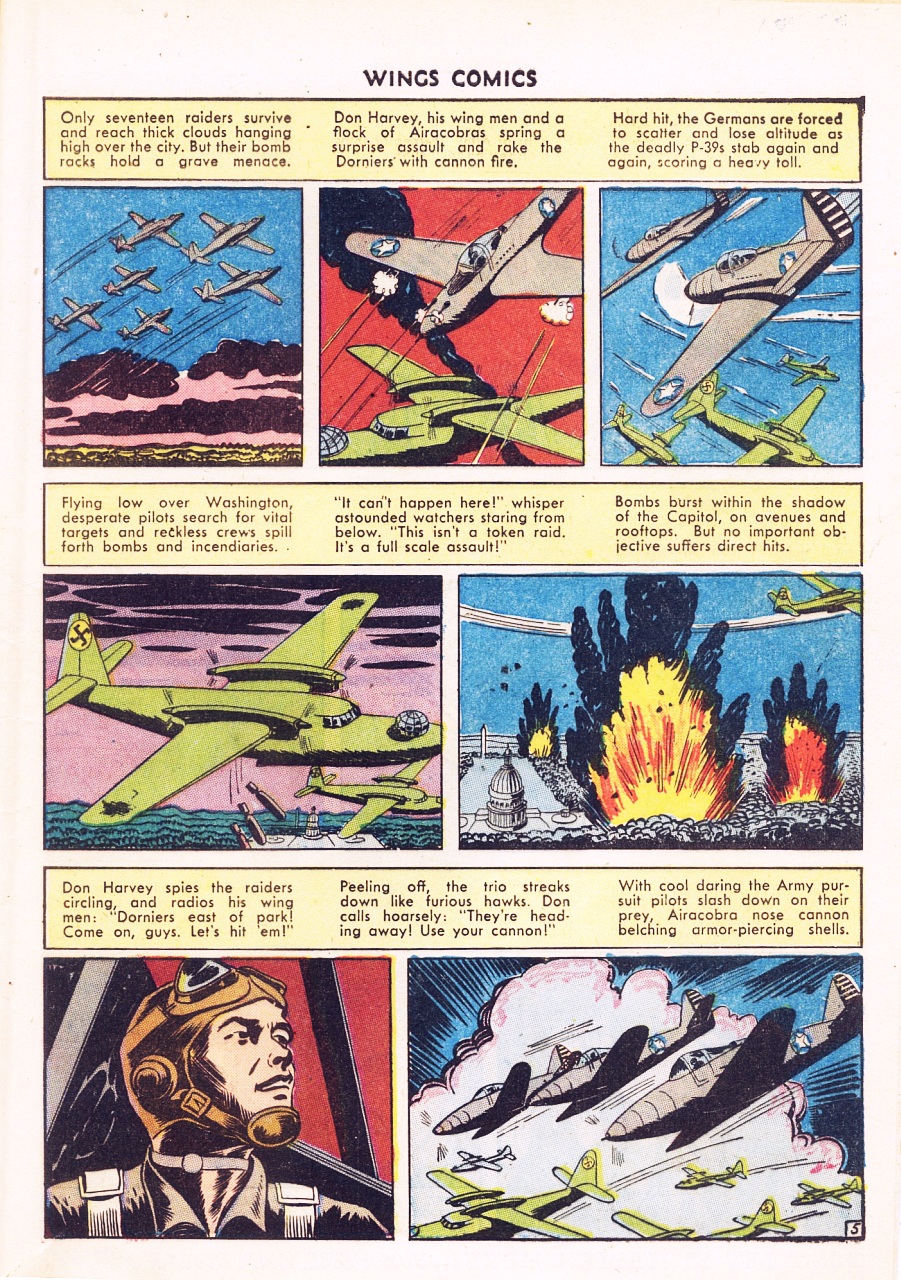 Read online Wings Comics comic -  Issue #37 - 17