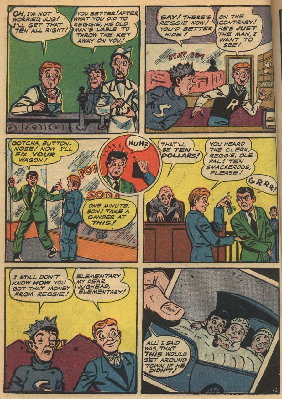 Read online Pep Comics comic -  Issue #52 - 14