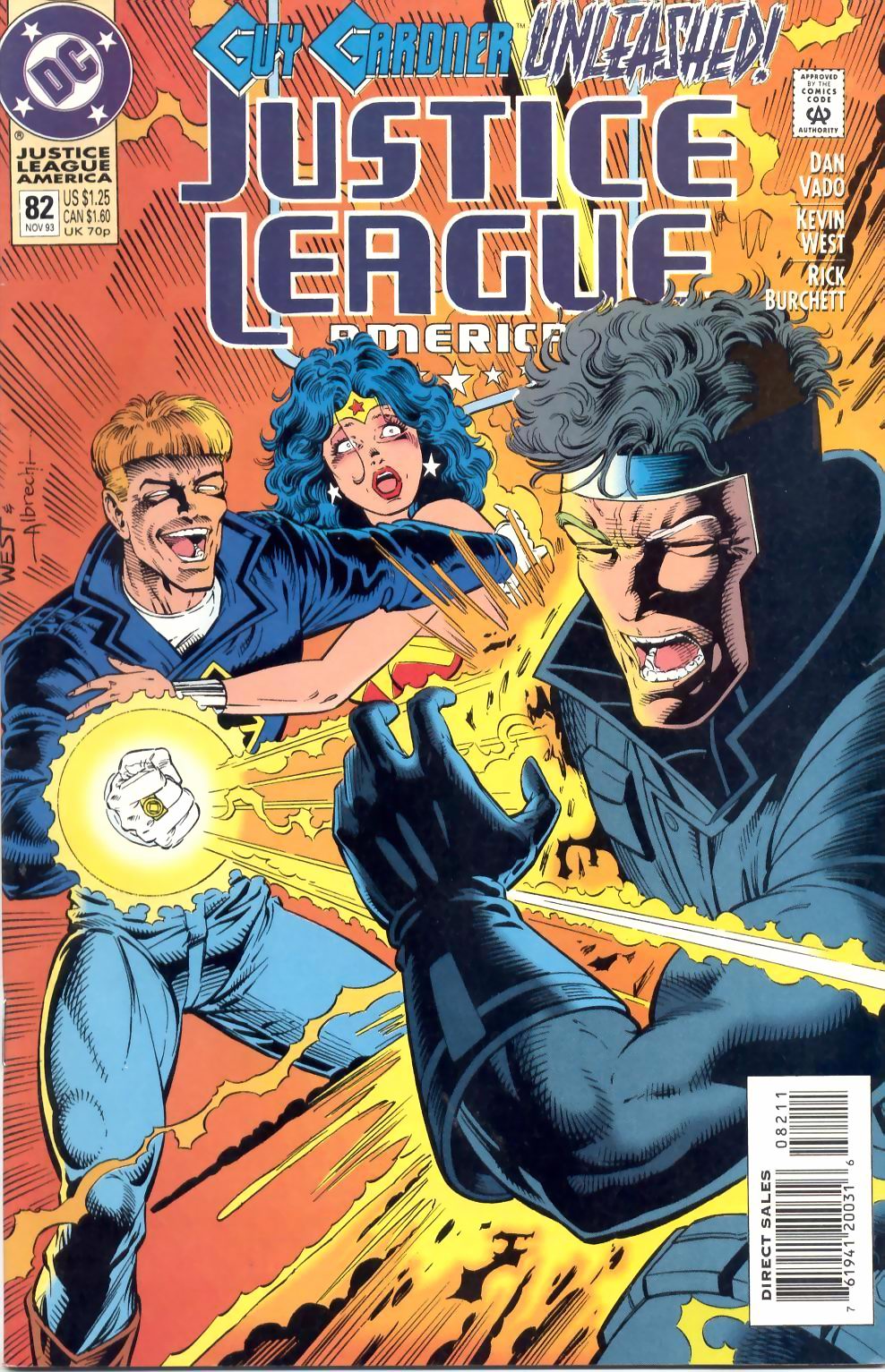 Read online Justice League America comic -  Issue #82 - 1