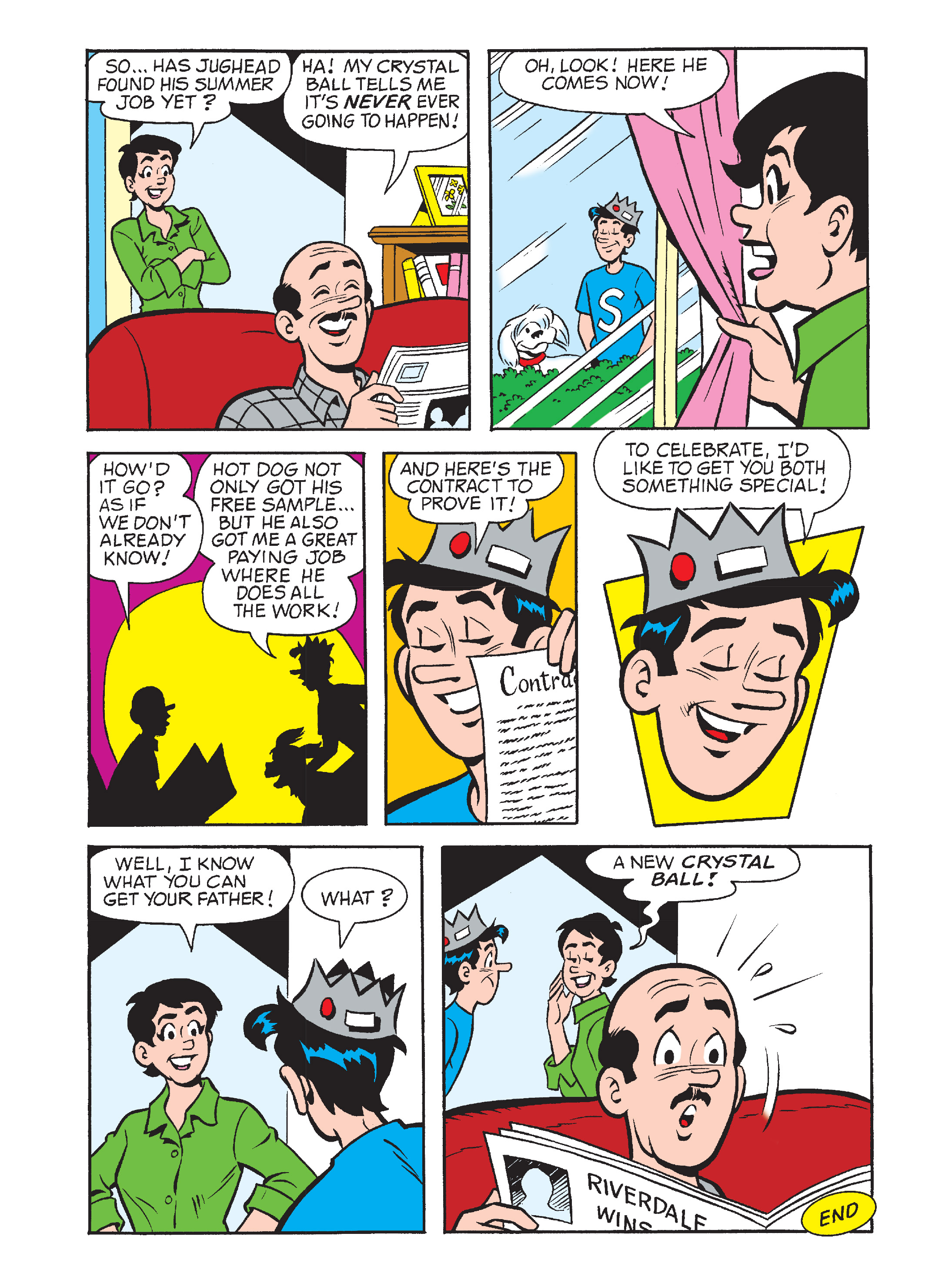 Read online Jughead's Double Digest Magazine comic -  Issue #181 - 144