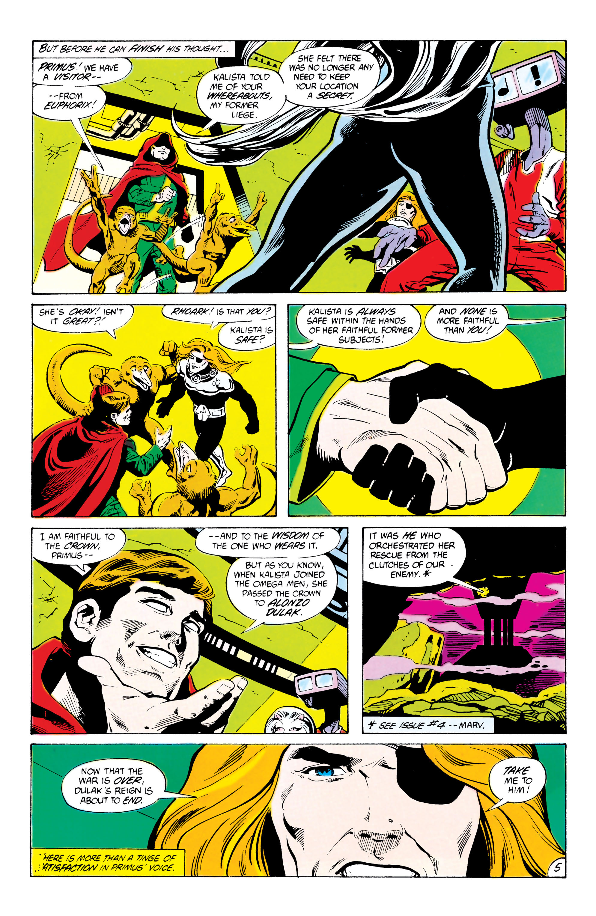 Read online The Omega Men (1983) comic -  Issue #8 - 6