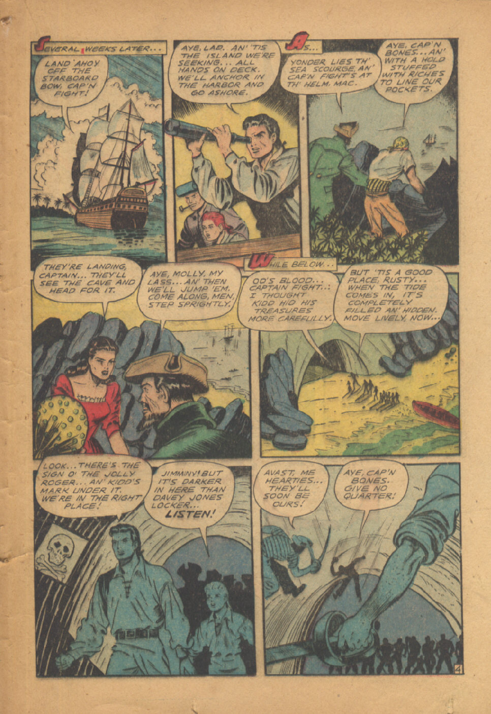 Read online Fight Comics comic -  Issue #59 - 33