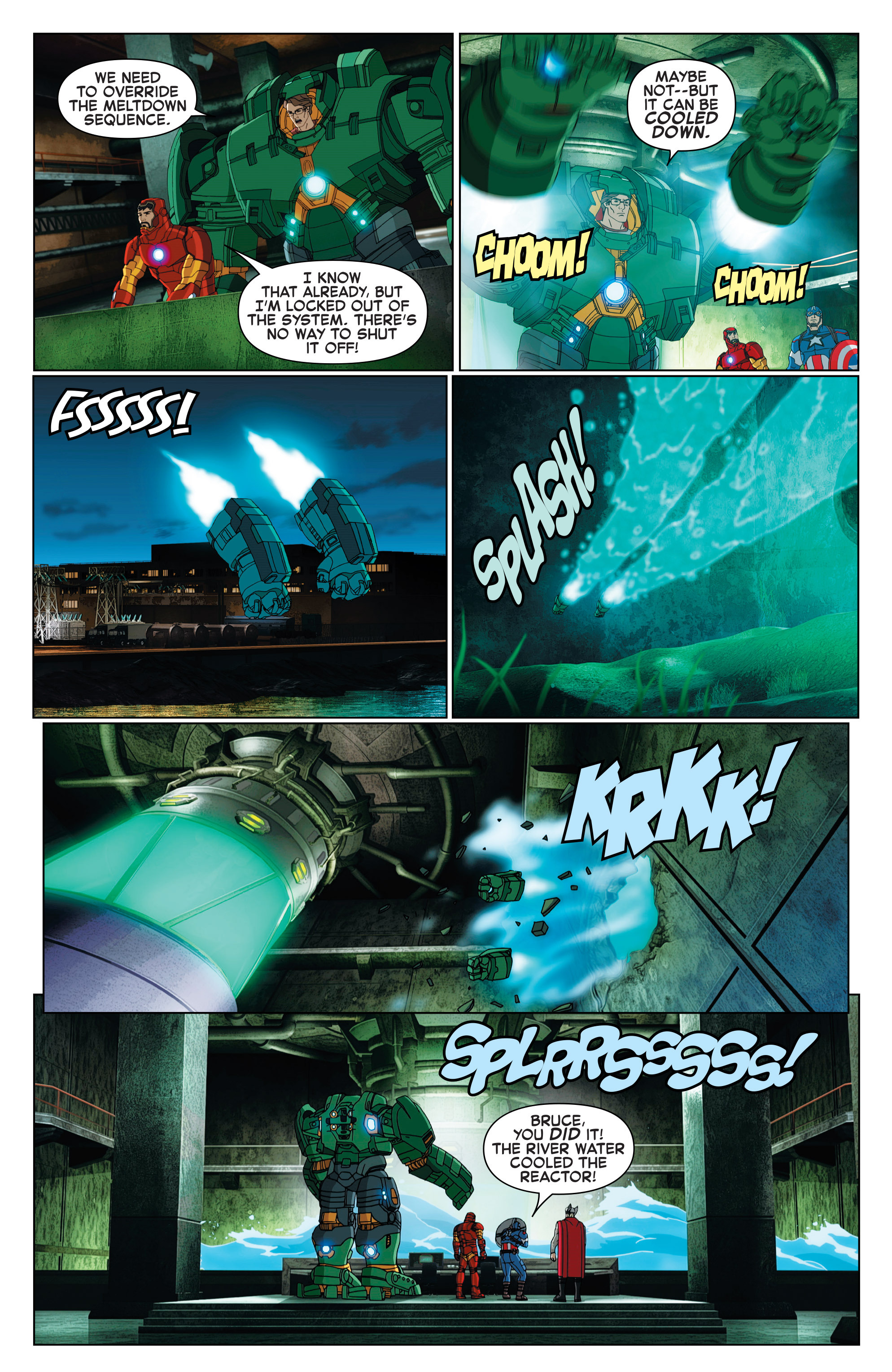 Read online Marvel Universe Avengers: Ultron Revolution comic -  Issue #4 - 10