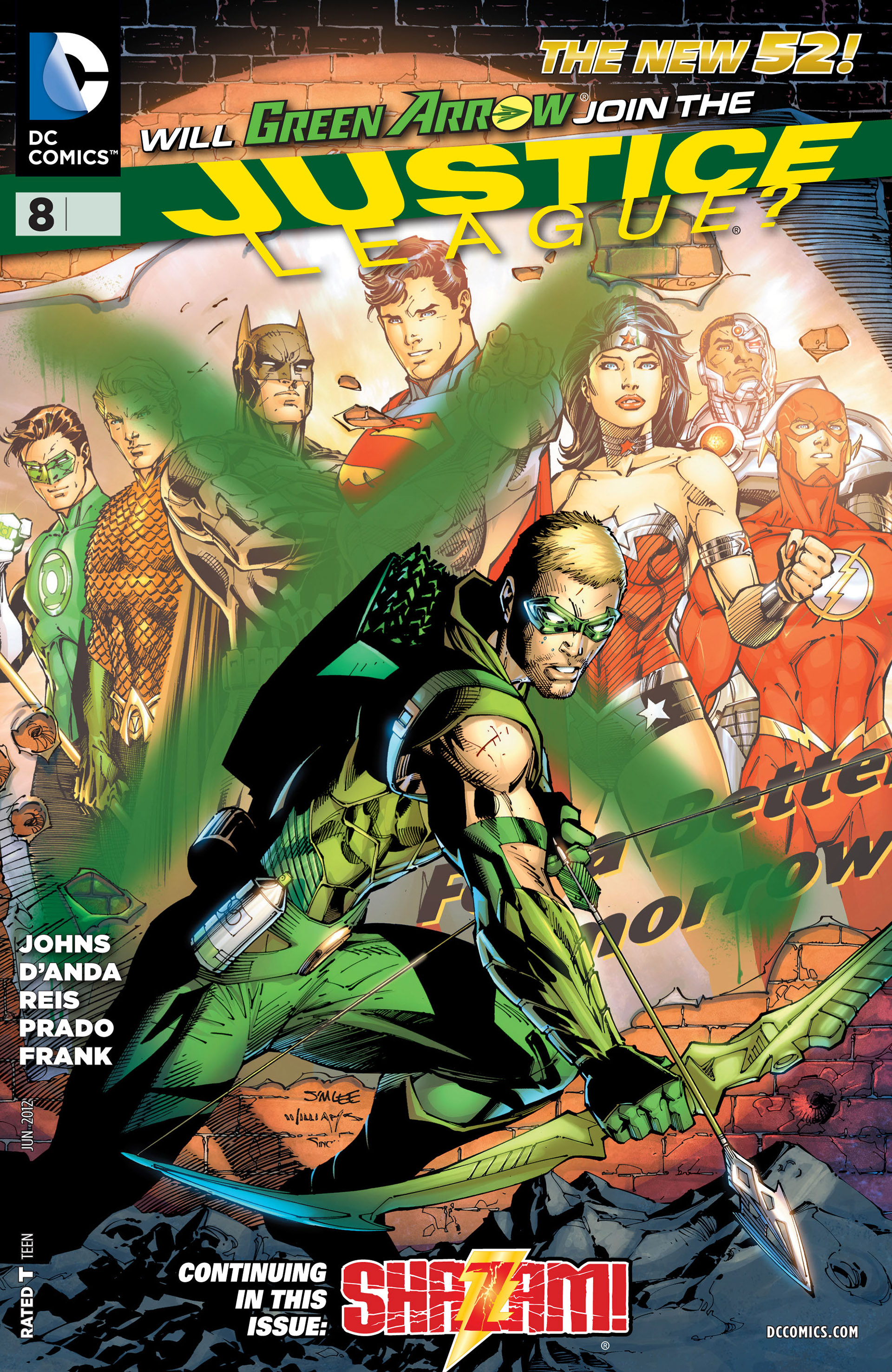 Read online Justice League (2011) comic -  Issue #8 - 1