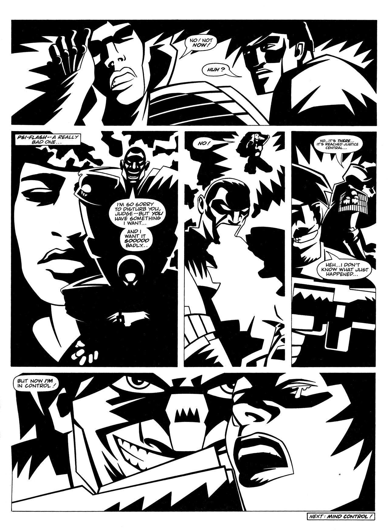 Read online Judge Dredd: The Megazine (vol. 2) comic -  Issue #58 - 21