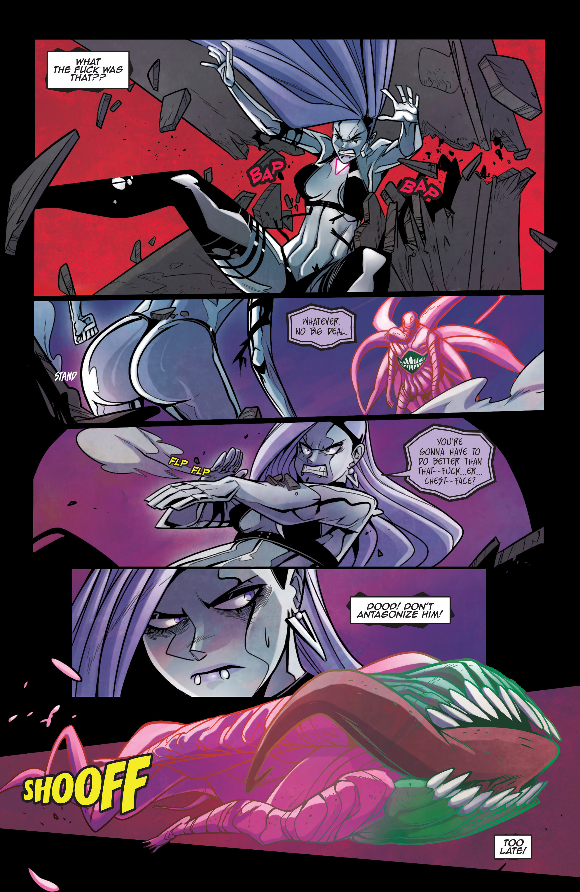 Read online Vampblade Season 4 comic -  Issue #4 - 8
