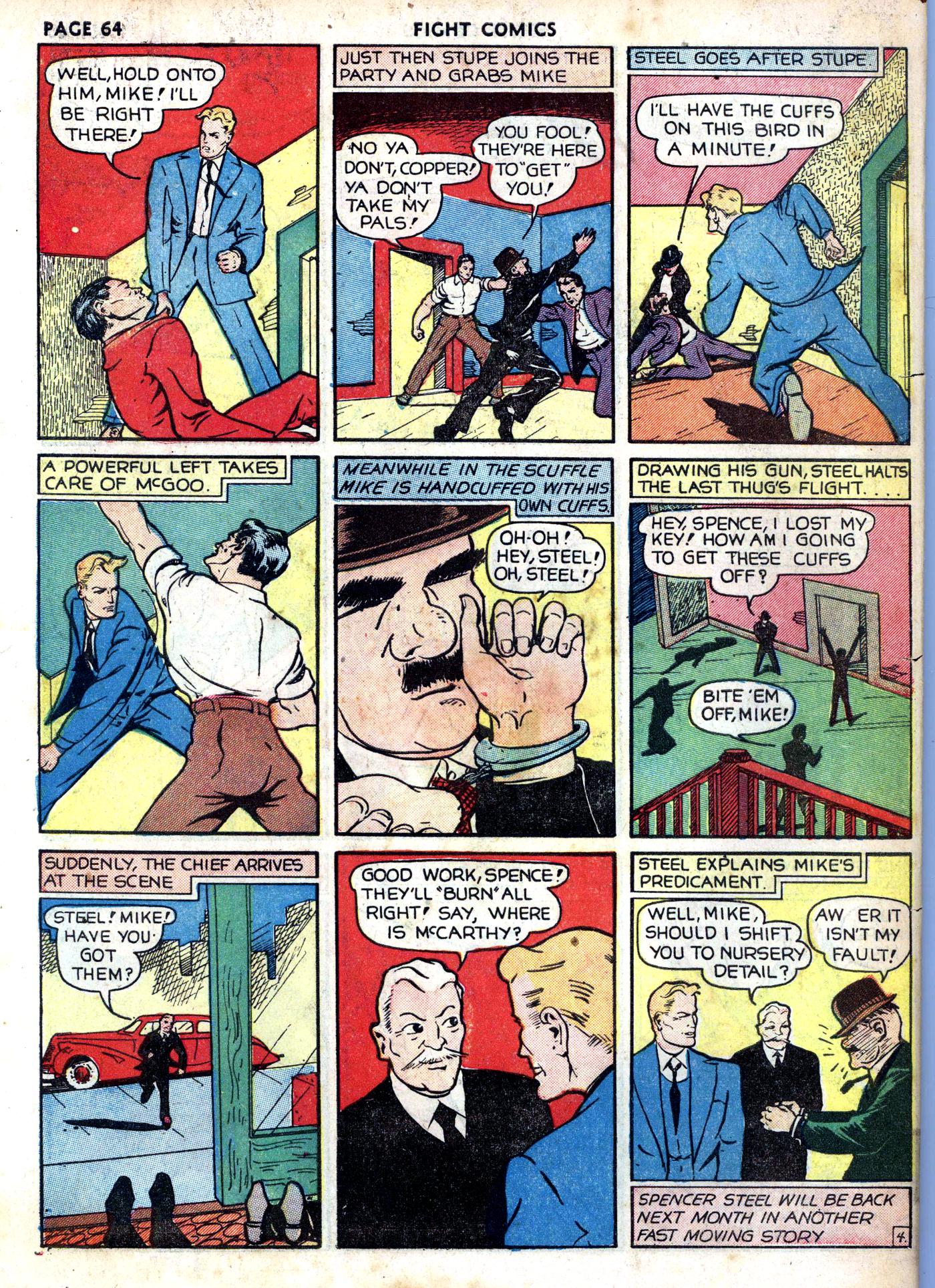 Read online Fight Comics comic -  Issue #10 - 66