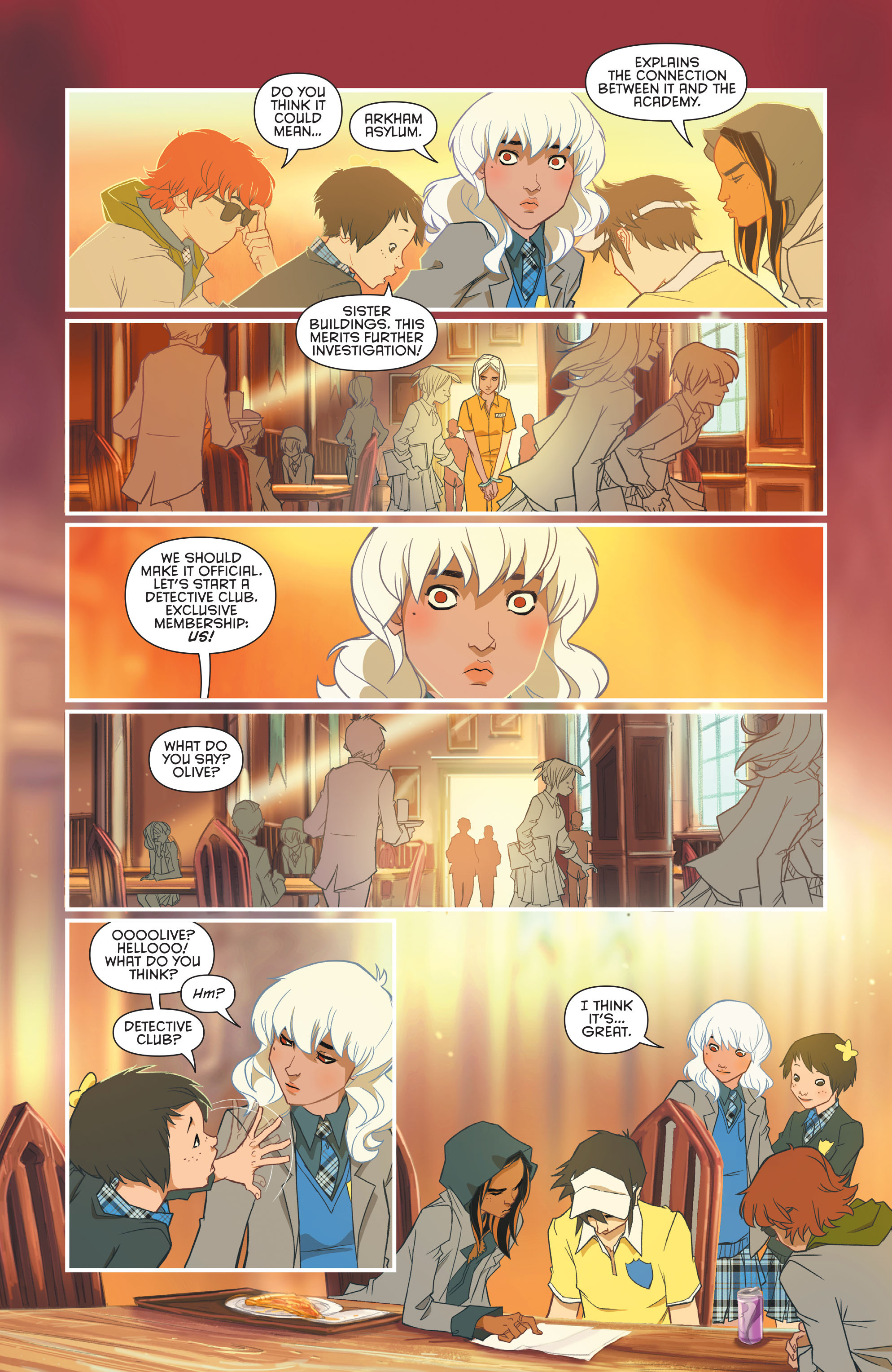 Read online Gotham Academy comic -  Issue # _TPB 1 - 131