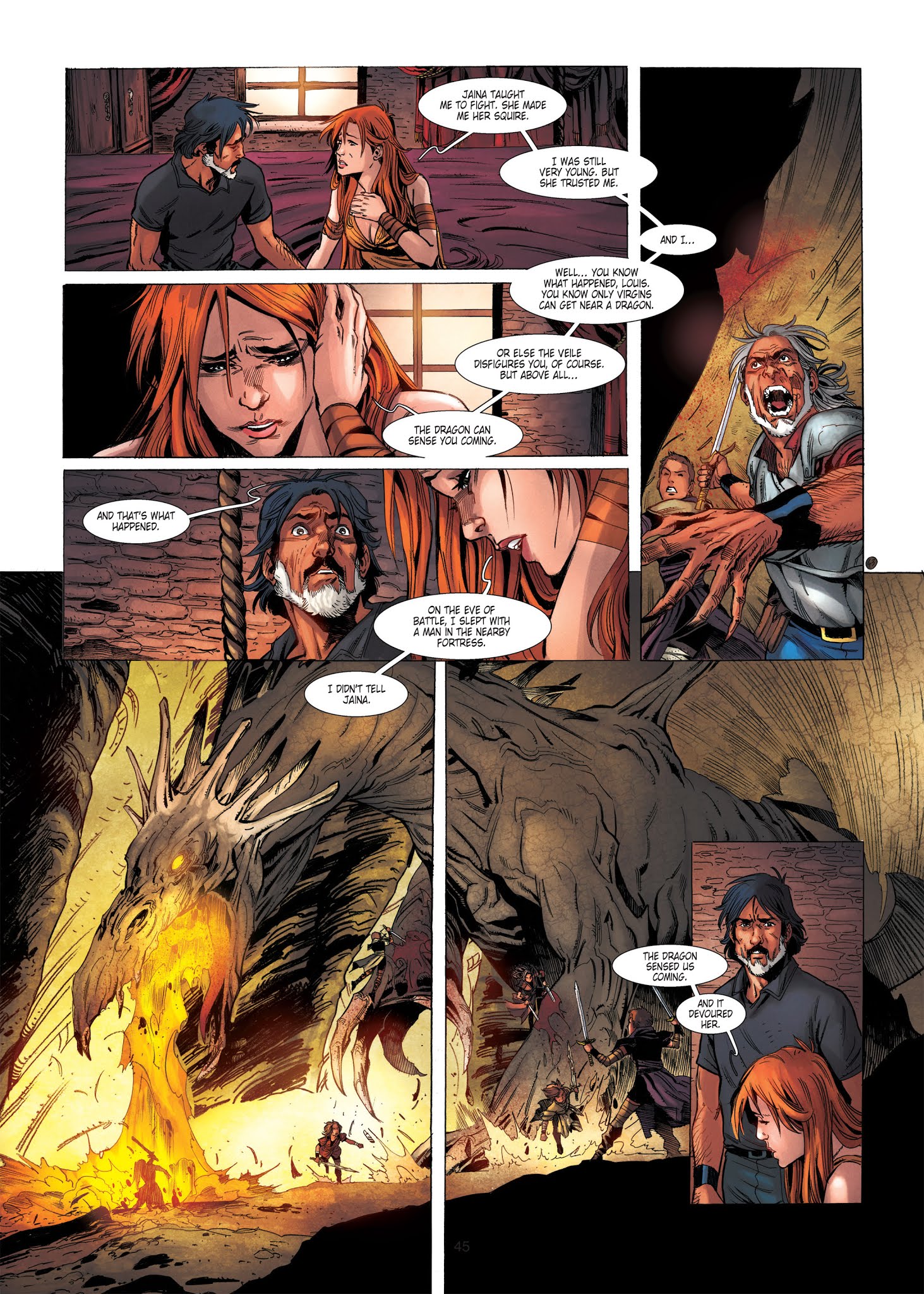 Read online Chronicles of the Dragon Knights comic -  Issue #12 - 45