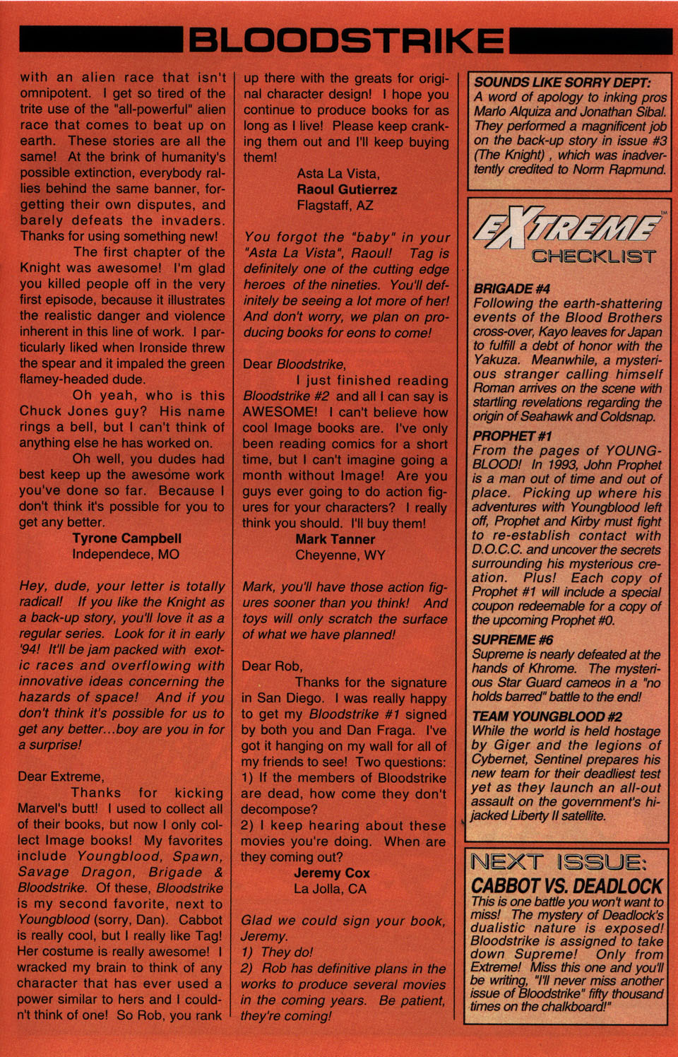 Read online Bloodstrike (1993) comic -  Issue #4 - 29