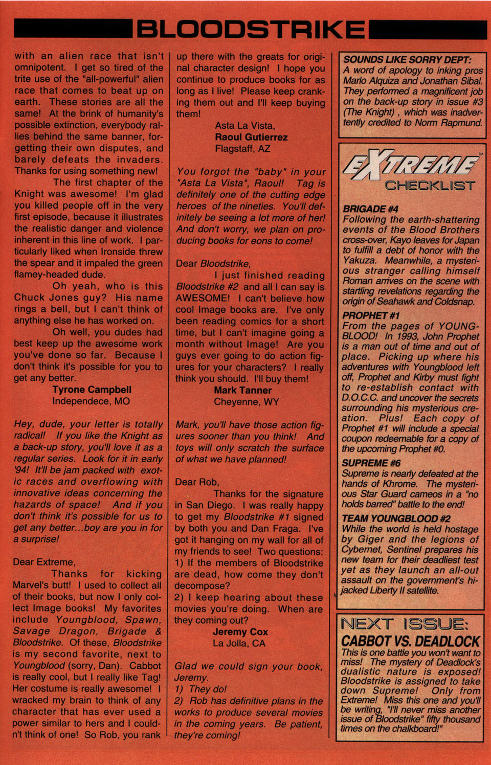 Read online Bloodstrike (1993) comic -  Issue #4 - 29