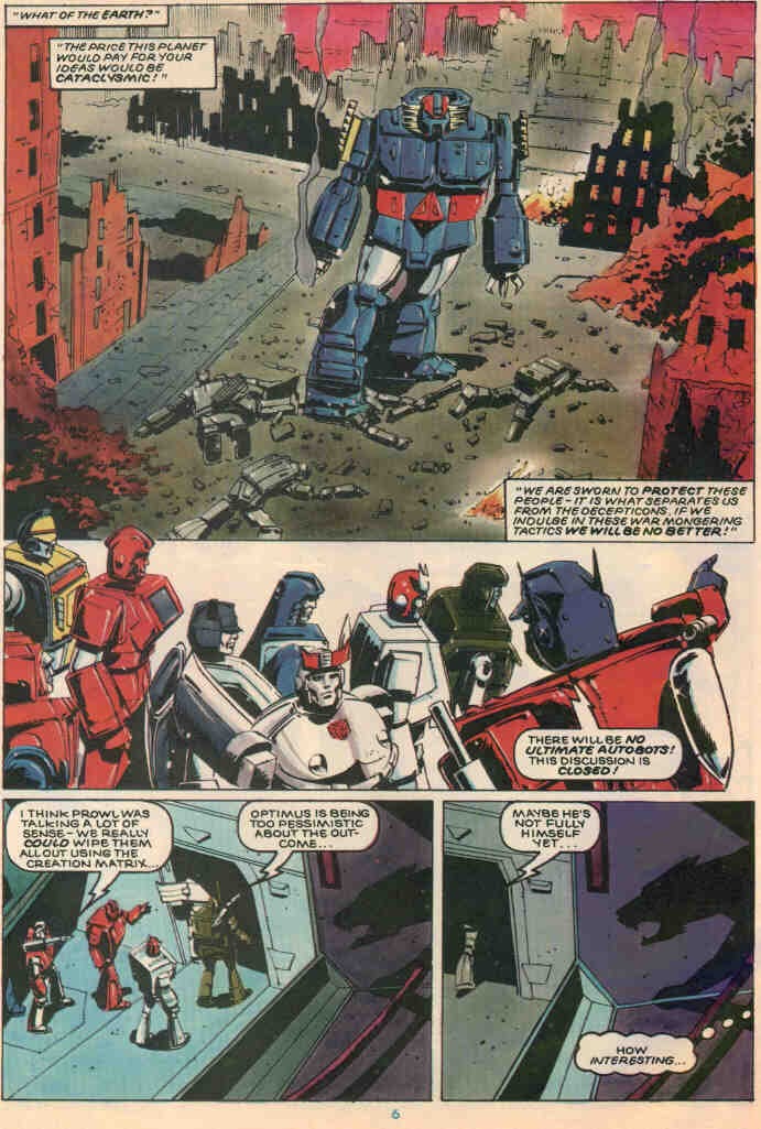 Read online The Transformers (UK) comic -  Issue #42 - 5