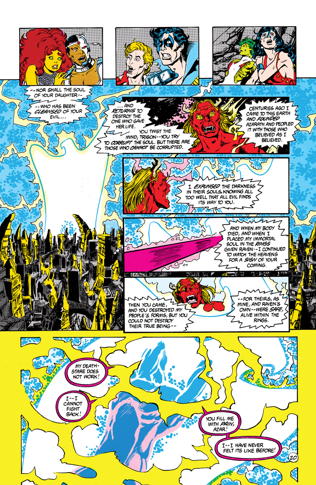 Read online The New Teen Titans (1984) comic -  Issue #5 - 21