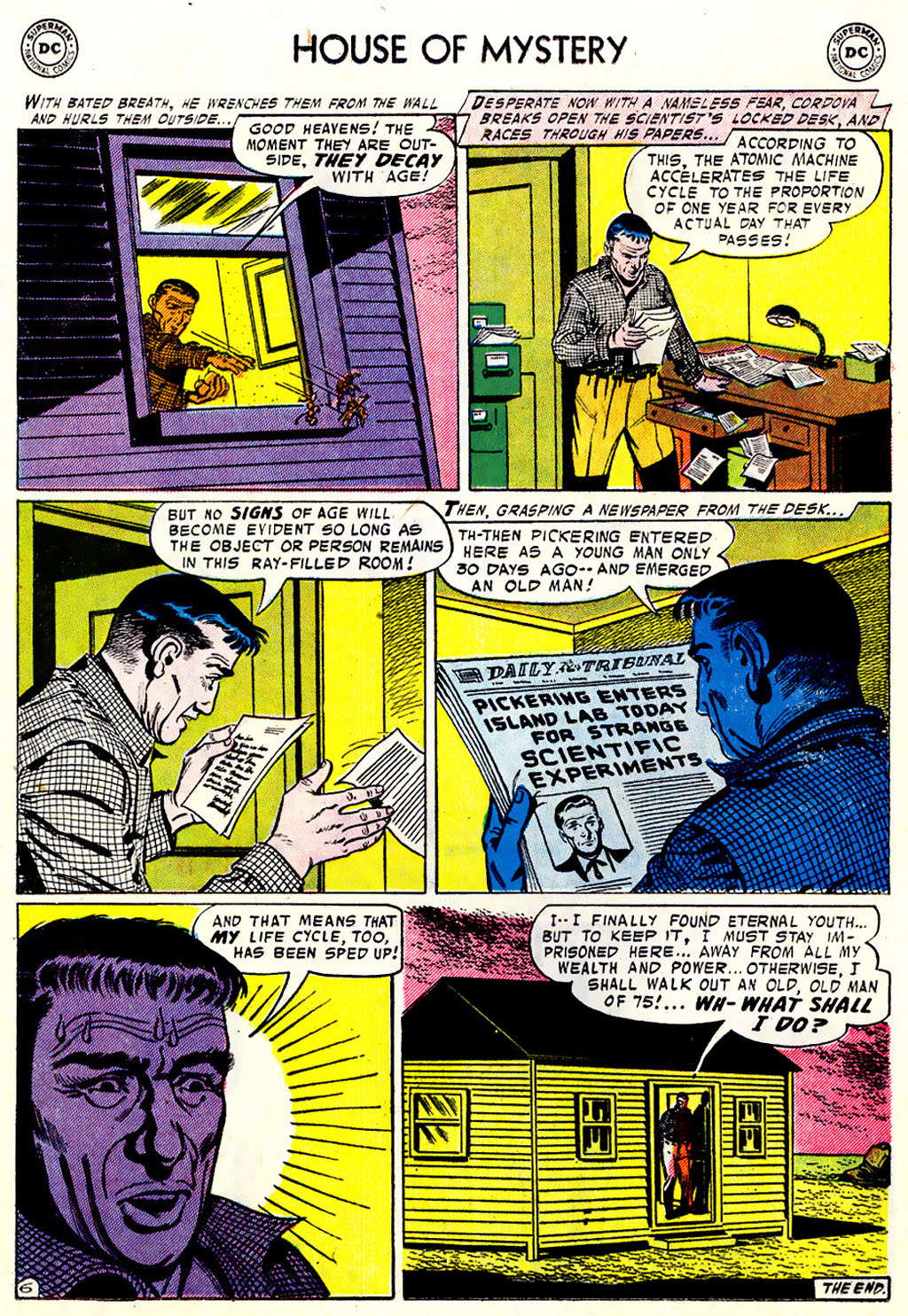 Read online House of Mystery (1951) comic -  Issue #57 - 24