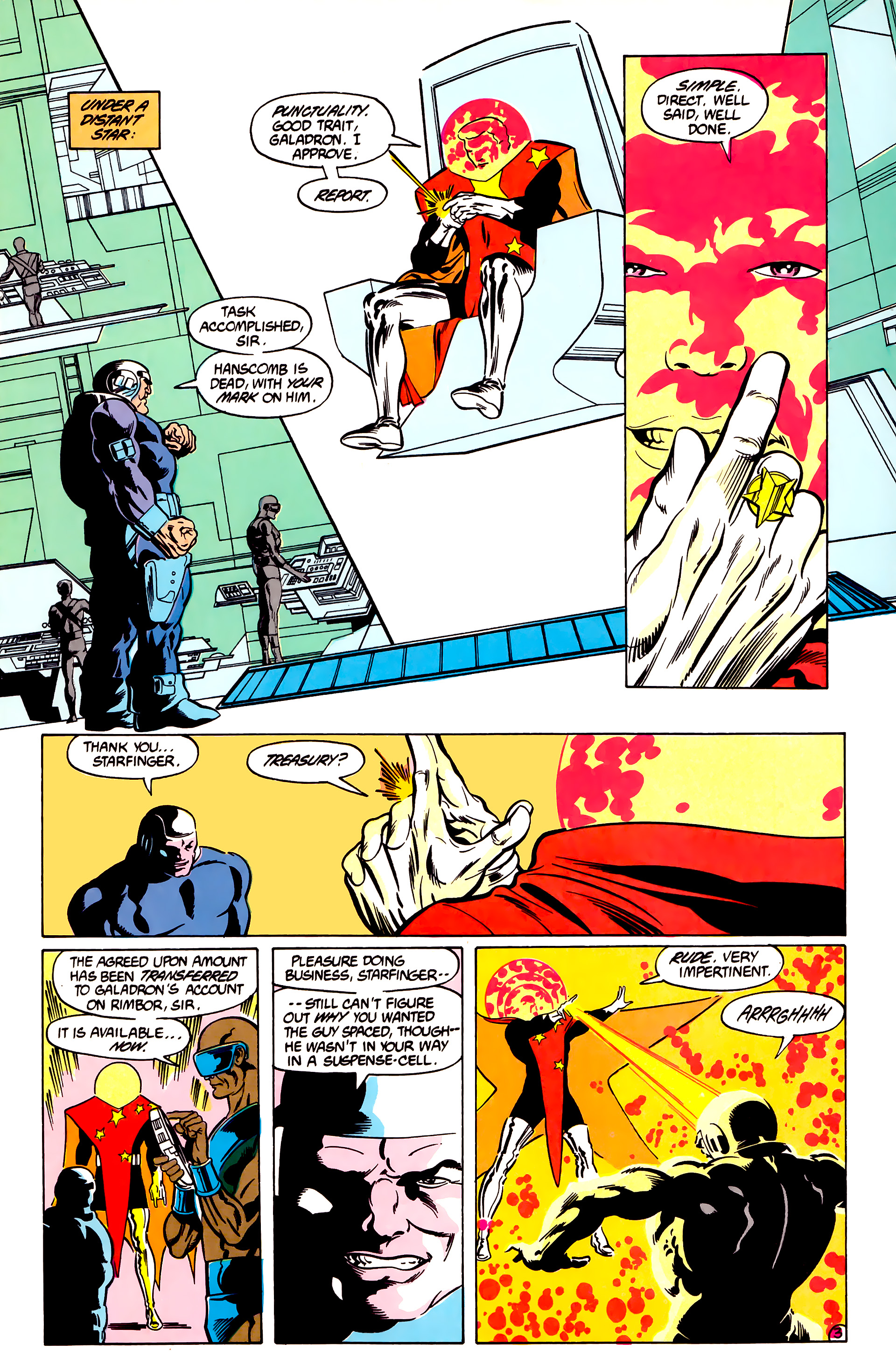 Read online Legion of Super-Heroes (1984) comic -  Issue #29 - 5