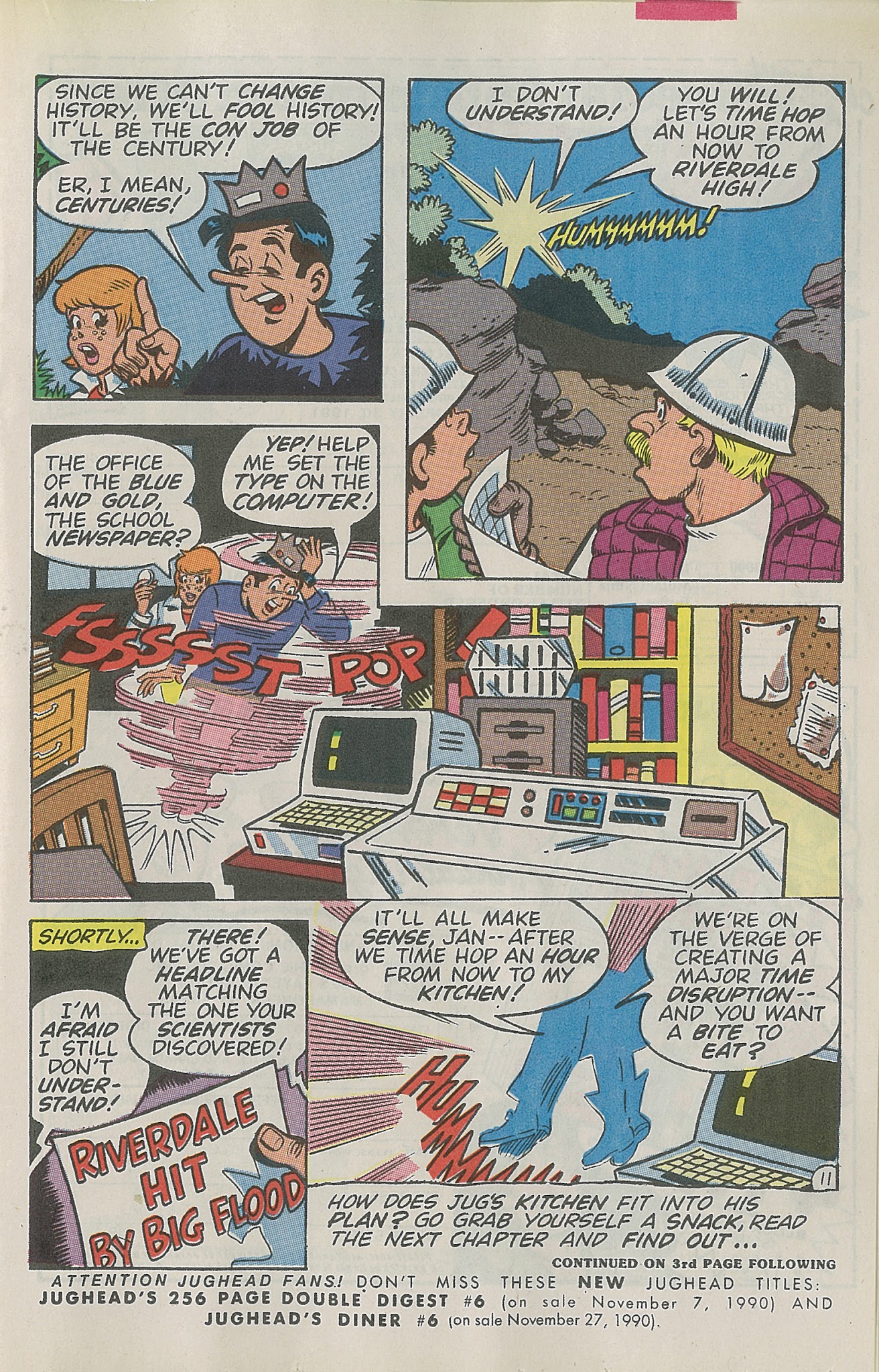 Read online Jughead's Time Police comic -  Issue #4 - 17