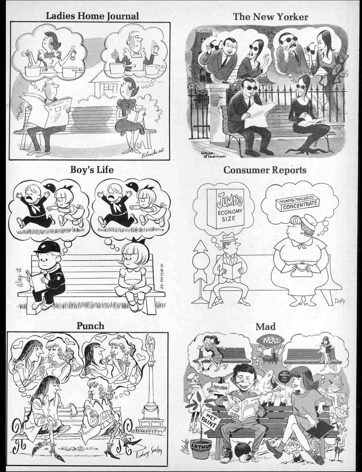 Read online MAD comic -  Issue #109 - 41