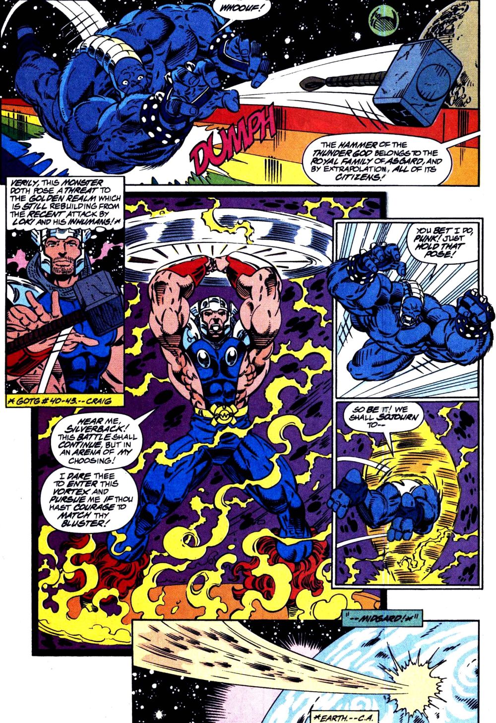 Read online Galactic Guardians comic -  Issue #2 - 4