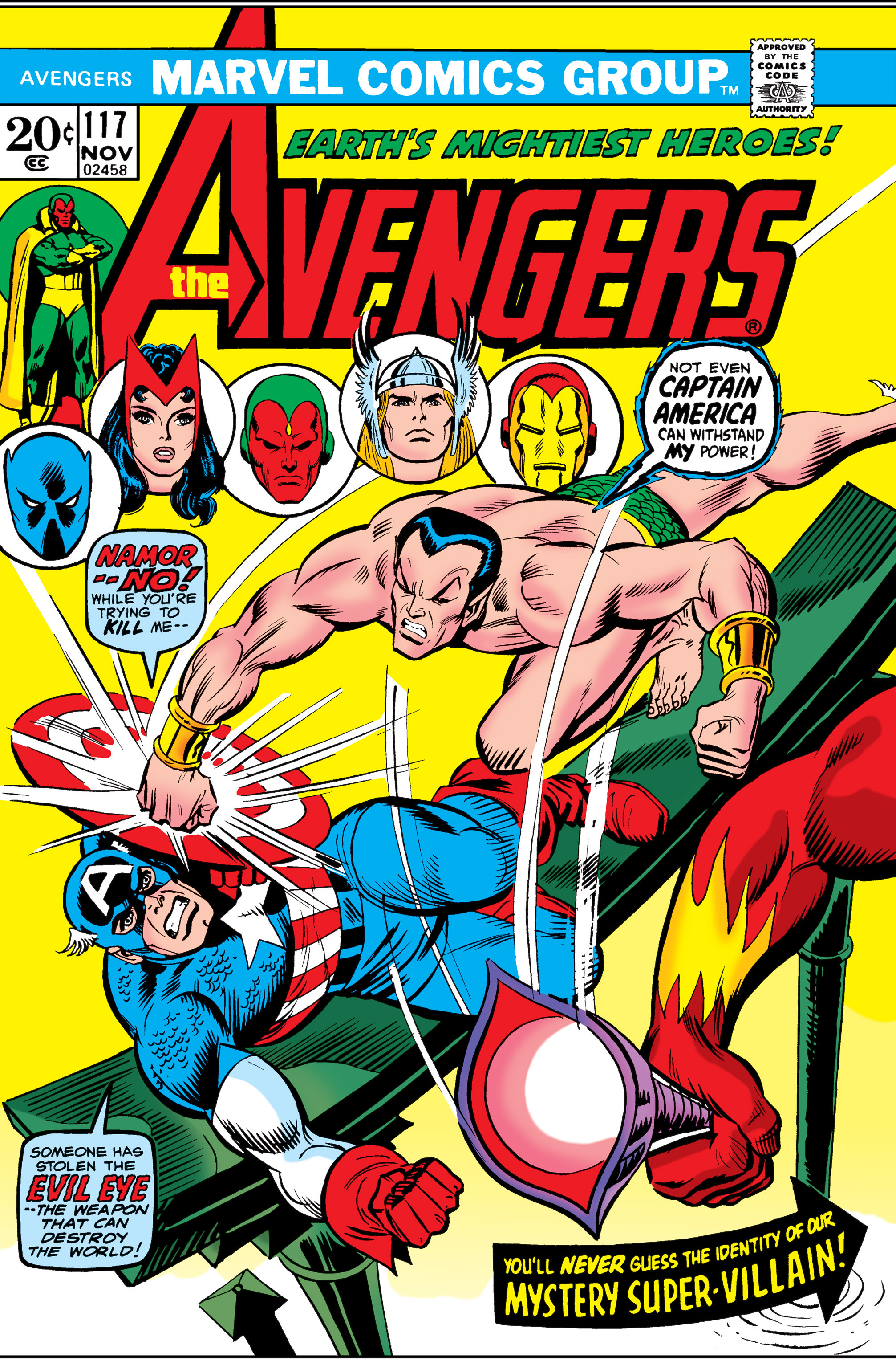 Read online The Avengers (1963) comic -  Issue #117 - 1