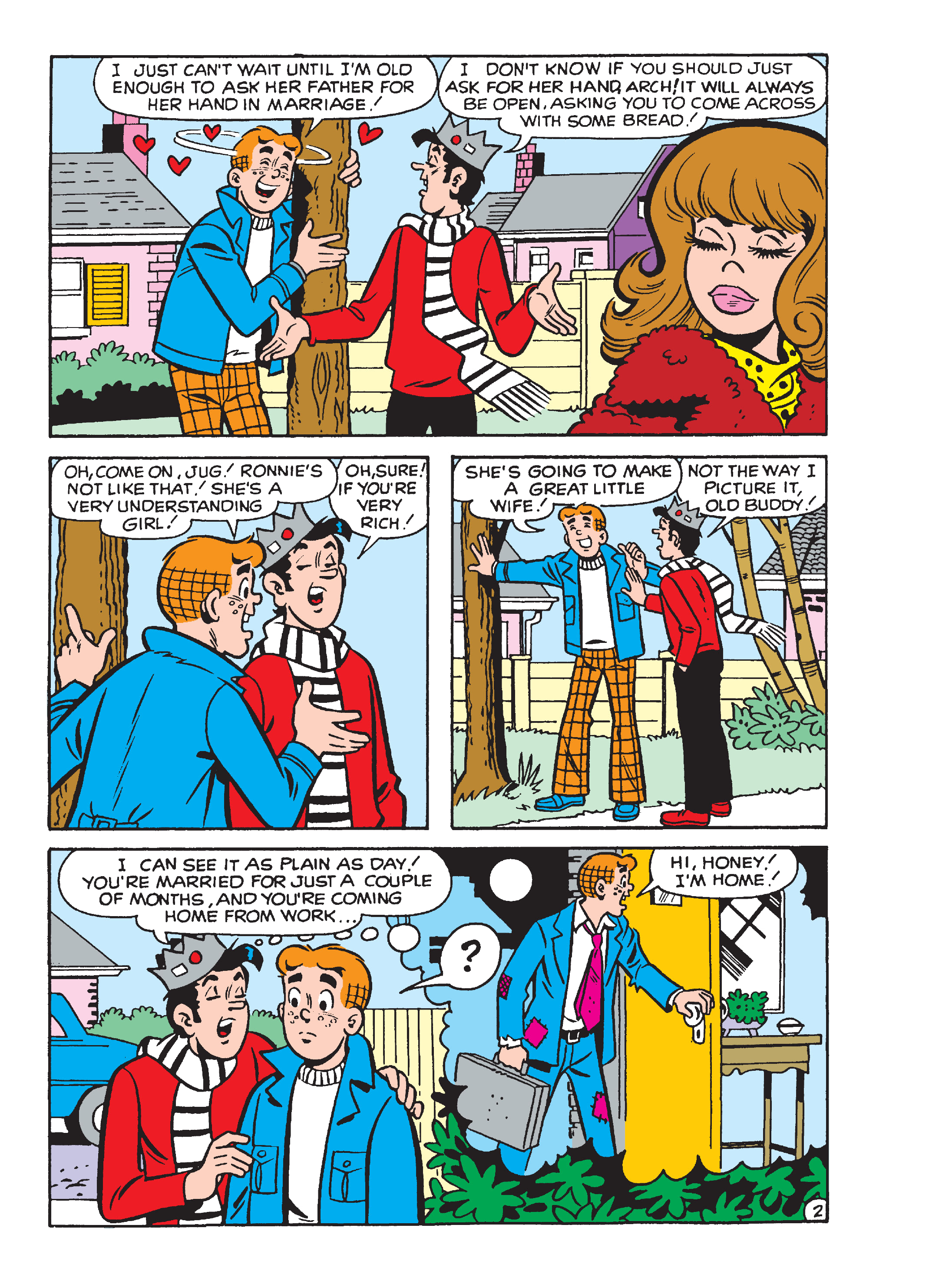 Read online Archie's Double Digest Magazine comic -  Issue #316 - 128