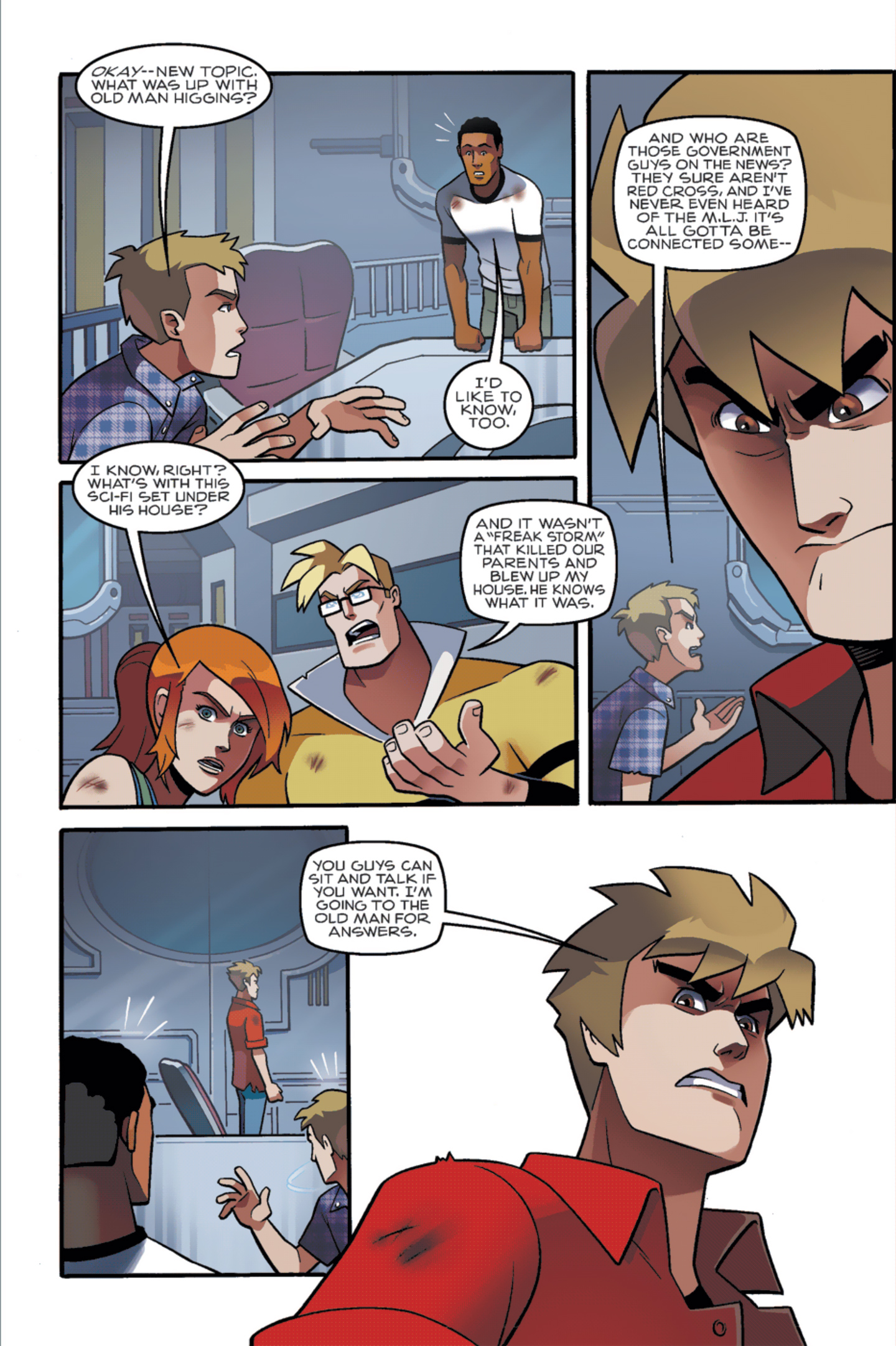 Read online New Crusaders: Rise Of The Heroes comic -  Issue #2 - Act I - 6