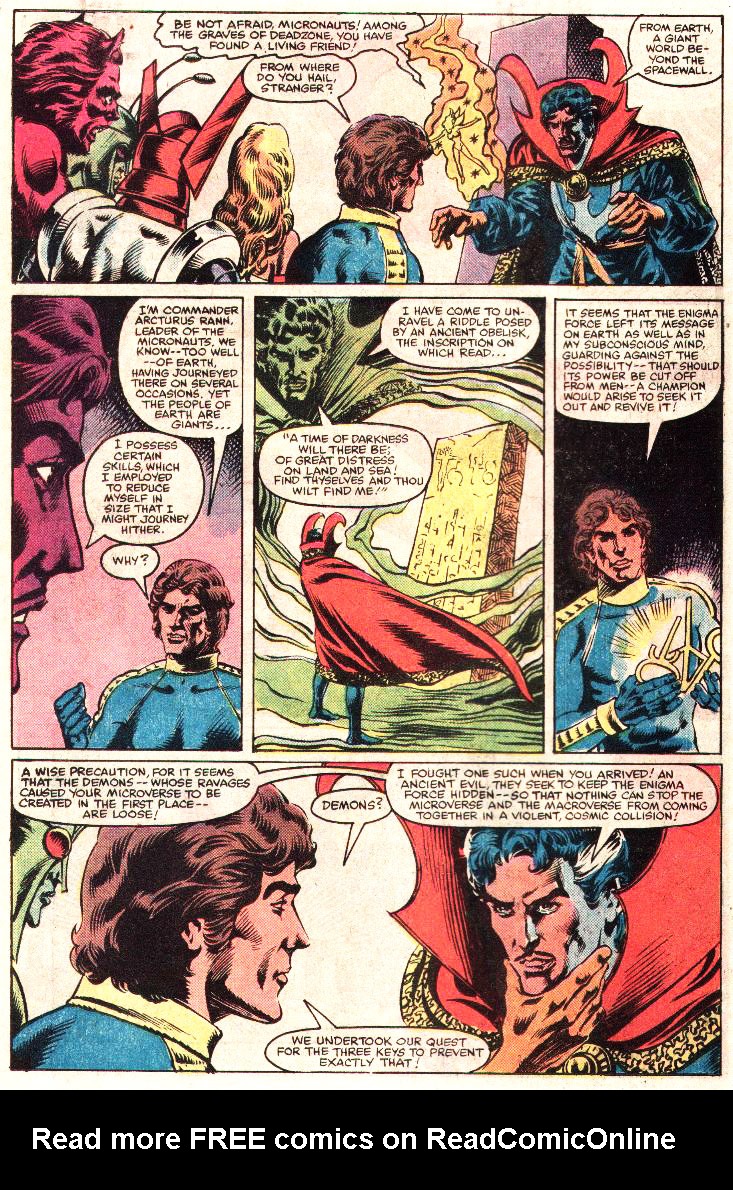 Read online Micronauts (1979) comic -  Issue #35 - 13