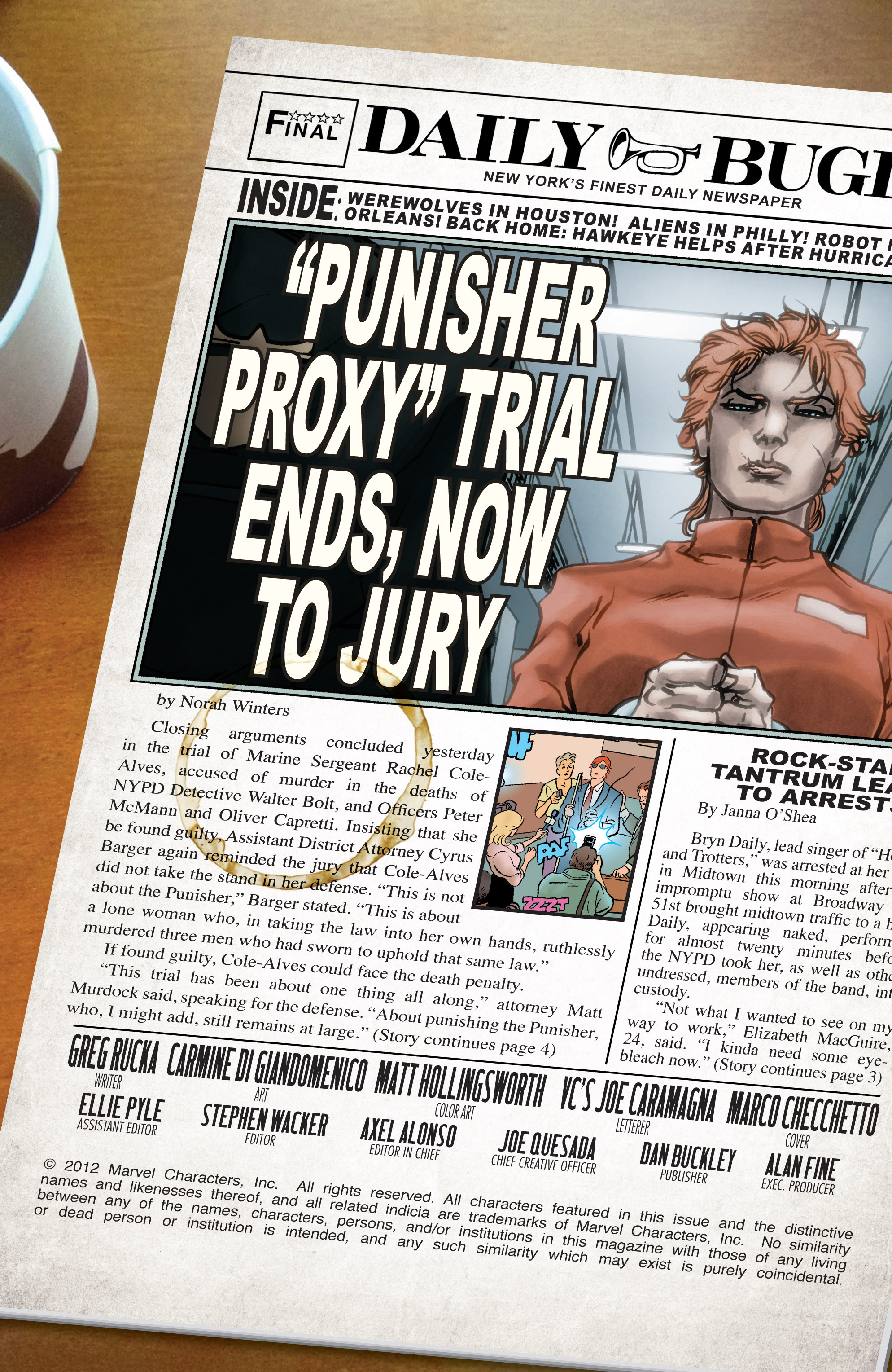 Read online Punisher: War Zone (2012) comic -  Issue #3 - 2