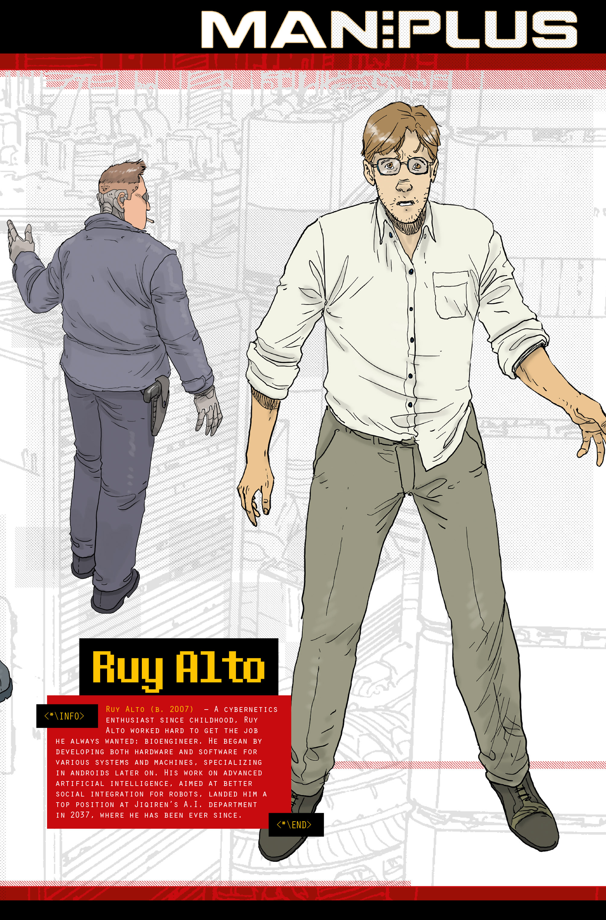 Read online Man Plus comic -  Issue #3 - 28