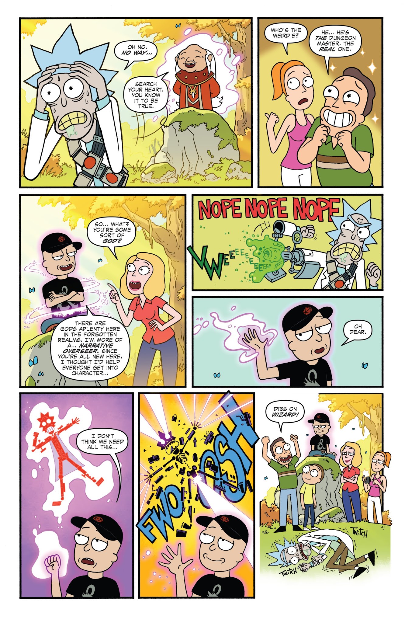Read online Rick and Morty vs Dungeons & Dragons comic -  Issue #3 - 9