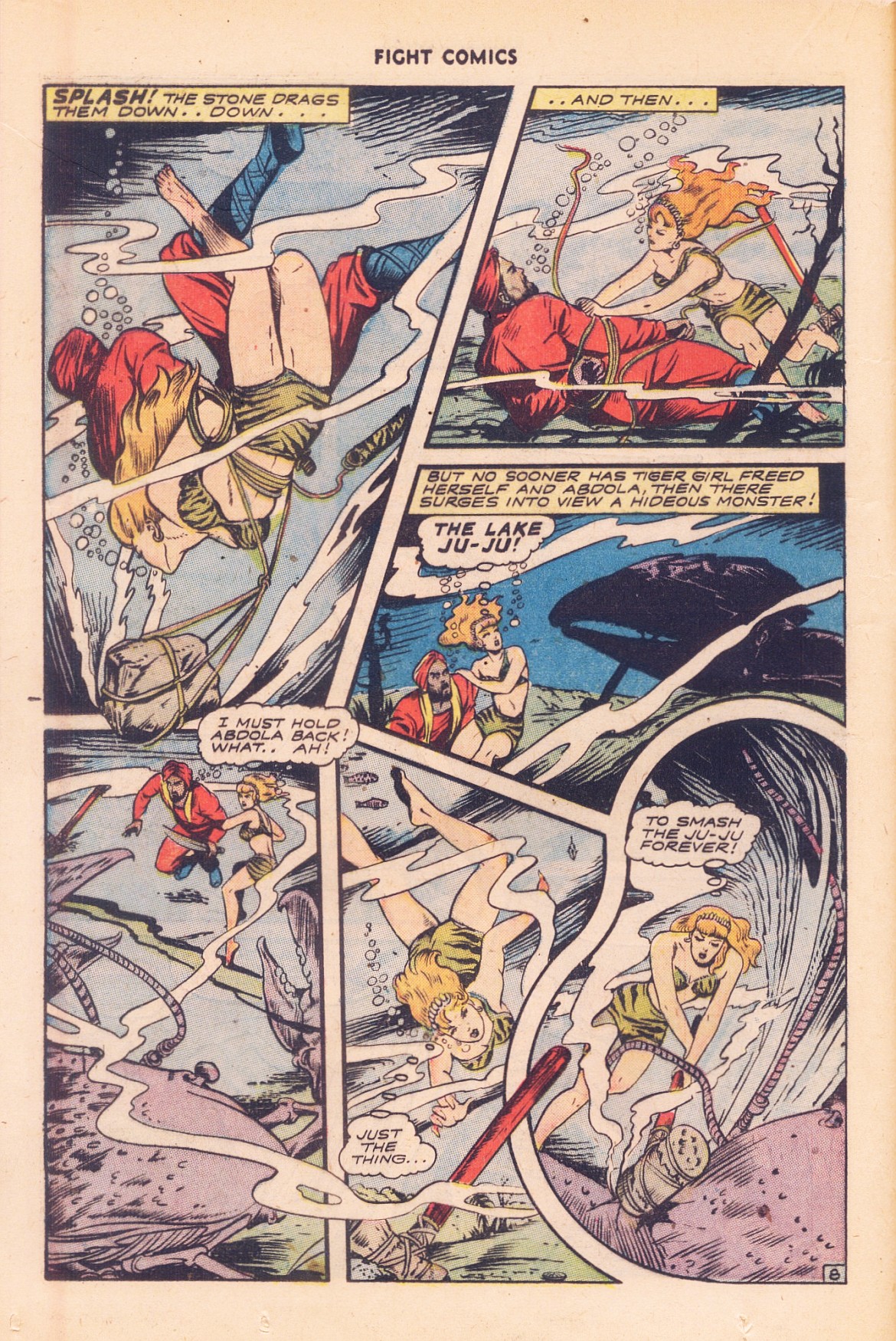 Read online Fight Comics comic -  Issue #38 - 18