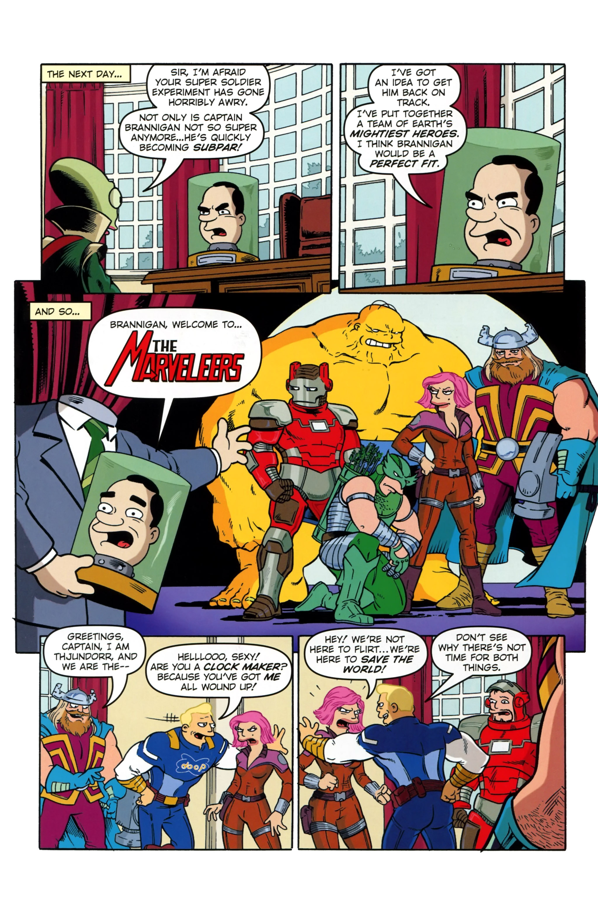 Read online Futurama Comics comic -  Issue #76 - 16
